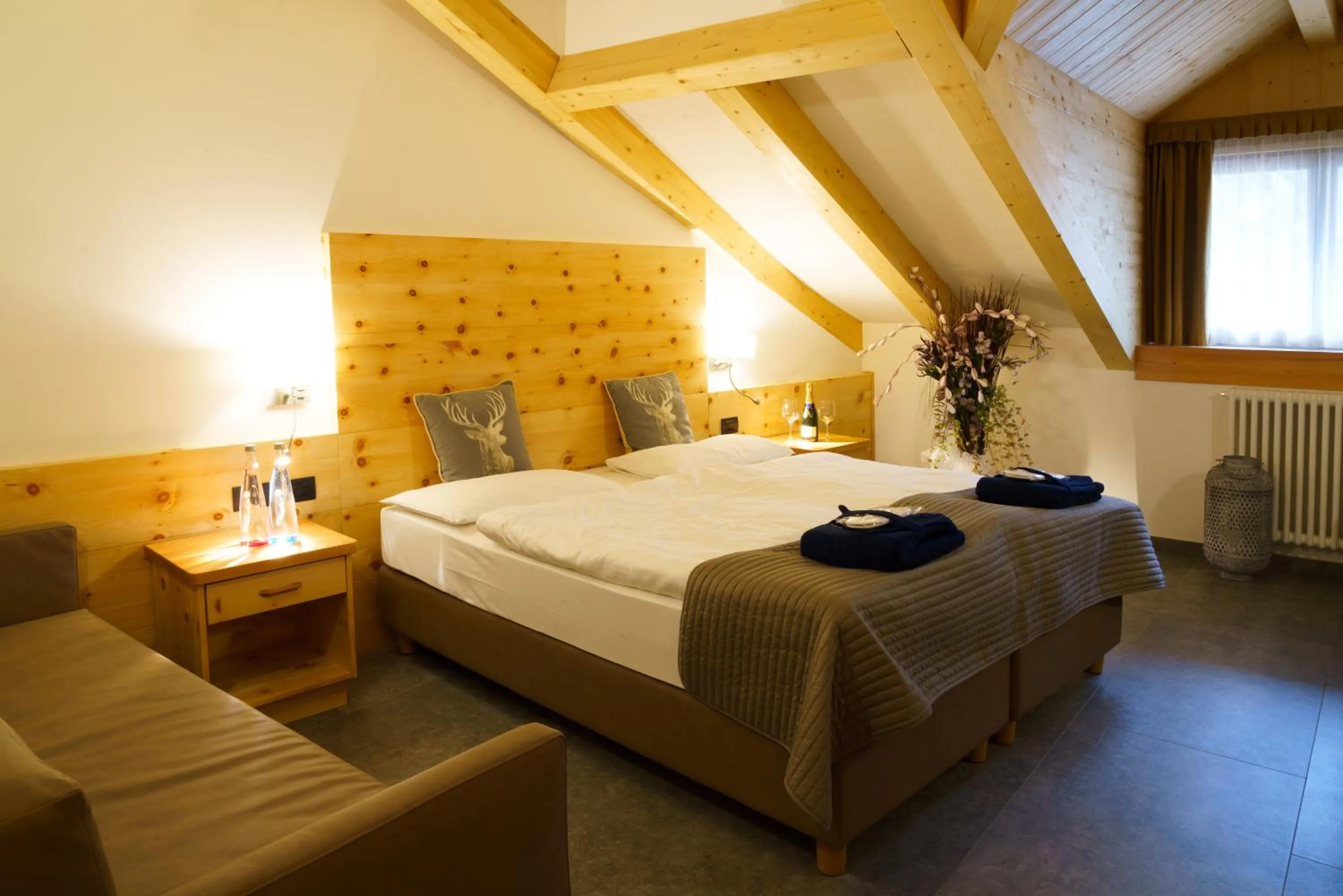 Bed in Hotel Diamant Park