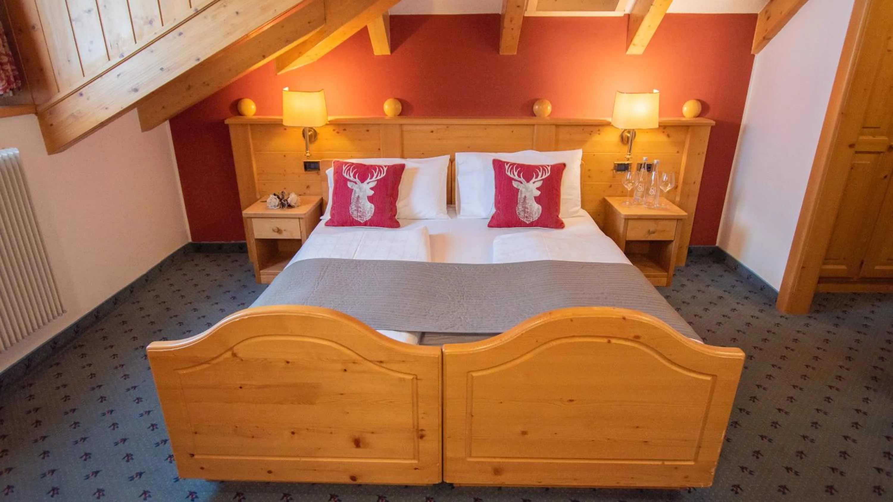 Bed in Hotel Diamant Park