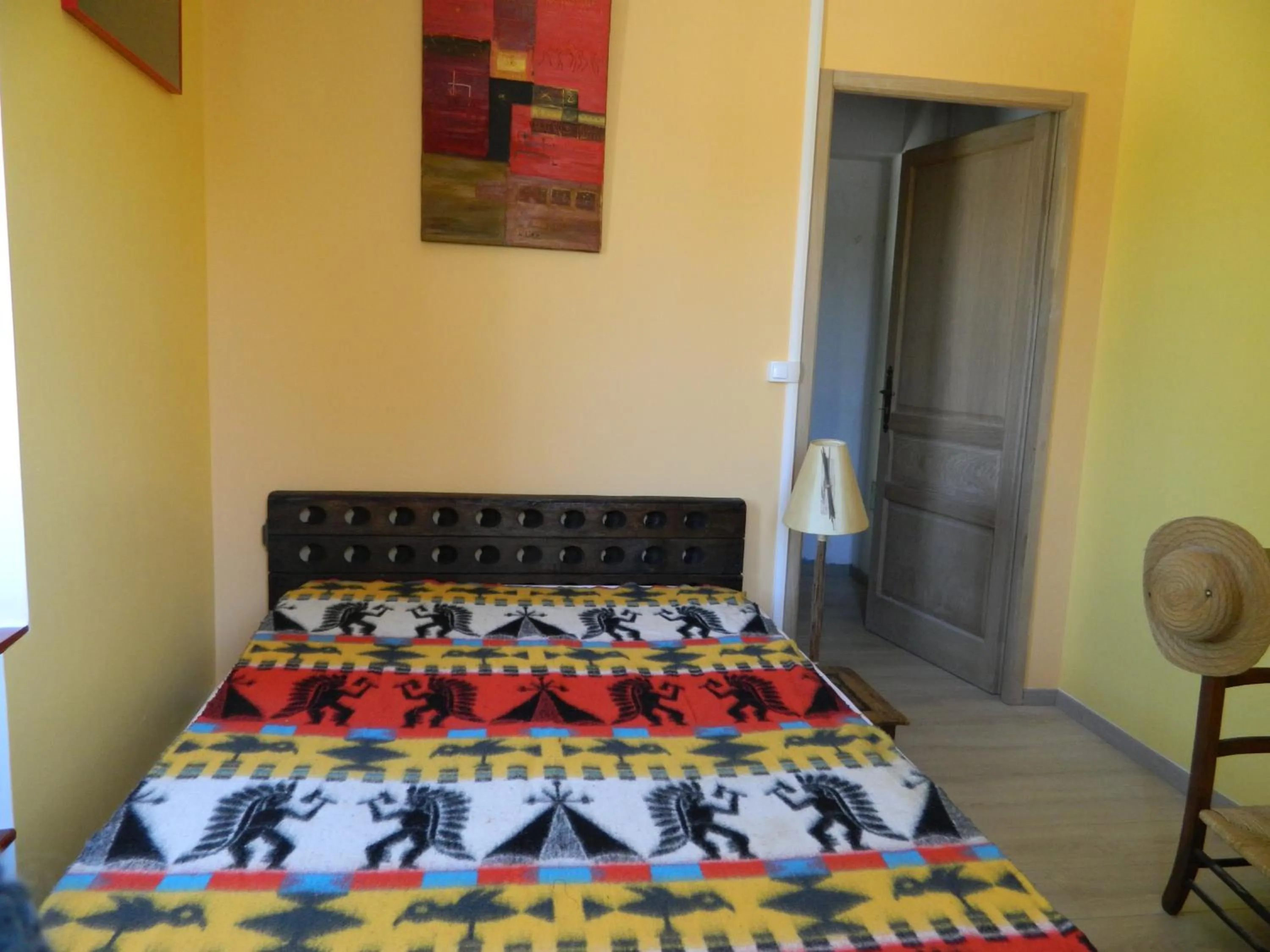 Bed in Gite de l'école