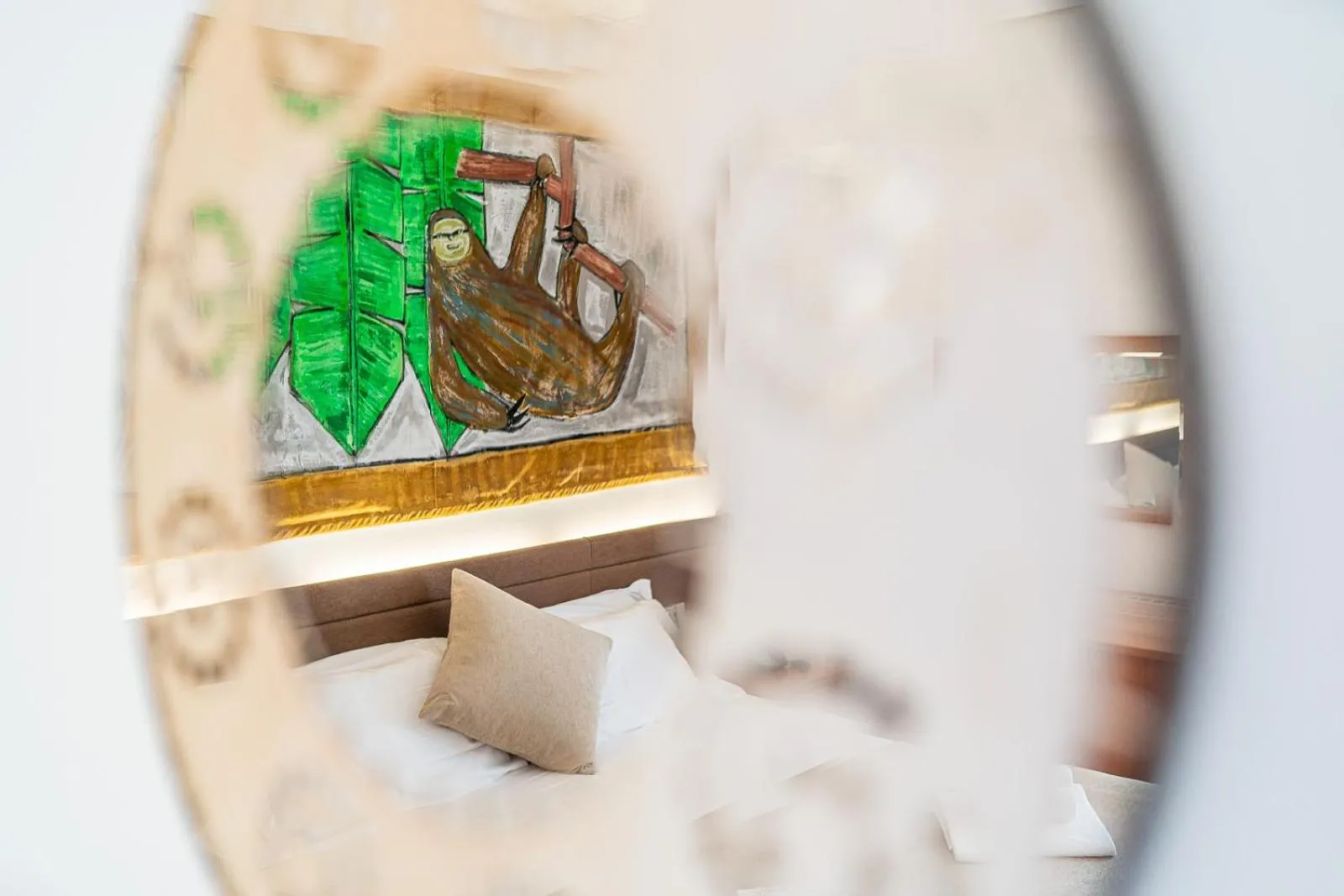 Decorative detail in Hotel Rex