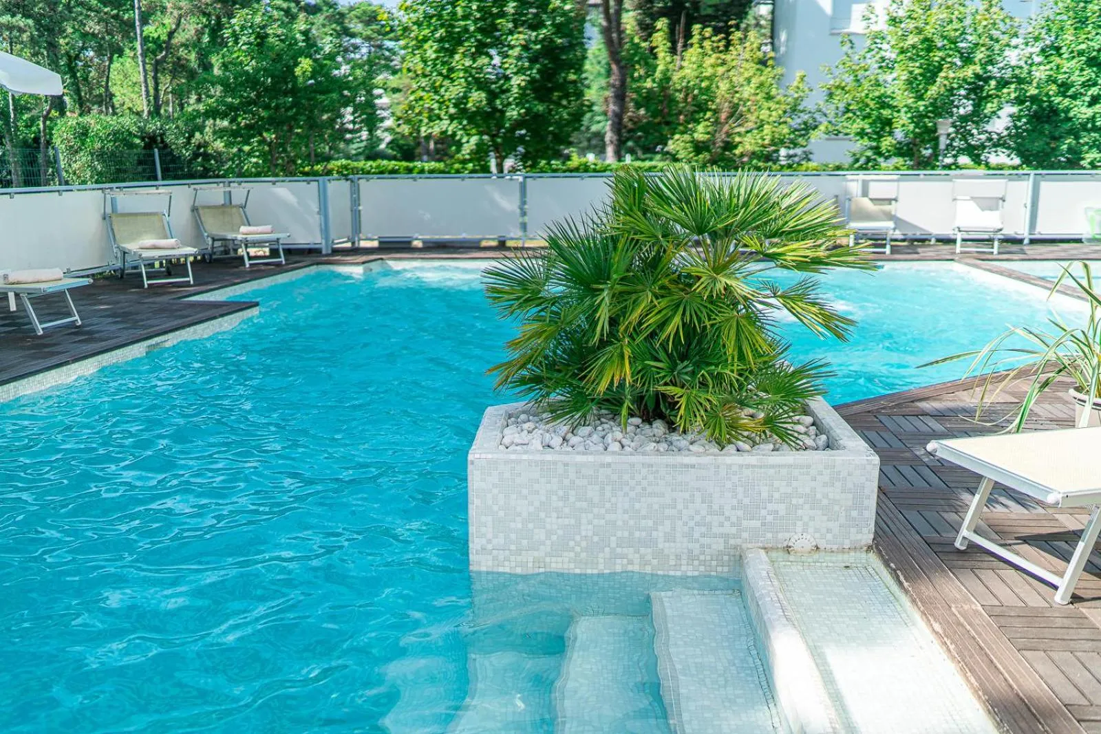 Swimming pool in Hotel Rex