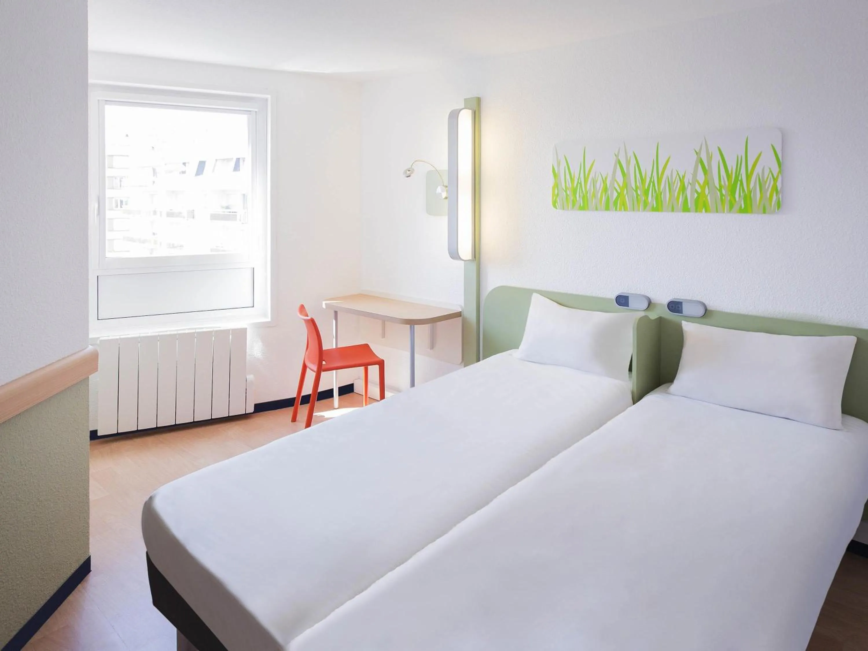 Bedroom, Bed in ibis budget Limoges Centre Gare
