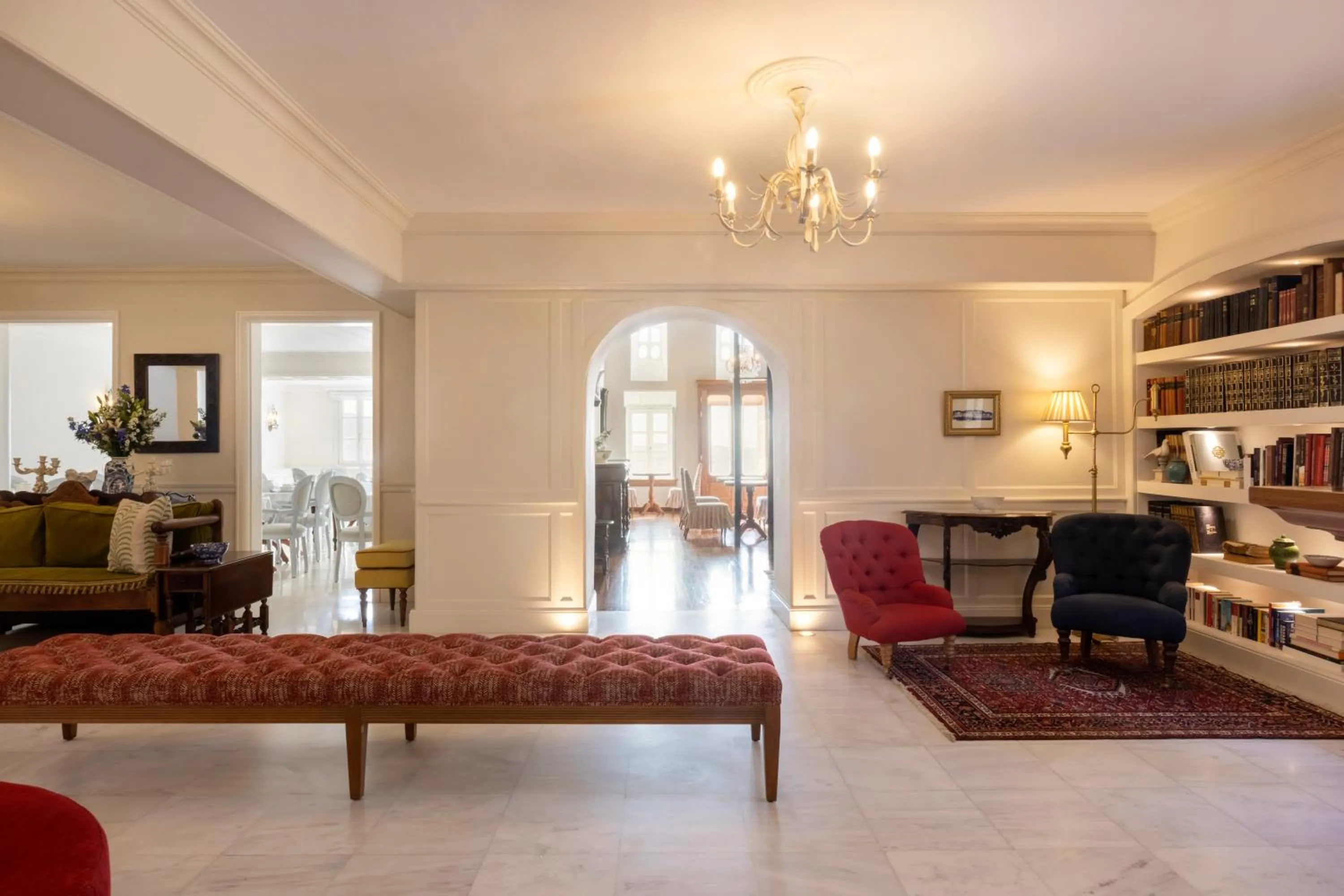 Lobby or reception in Despotiko Hotel