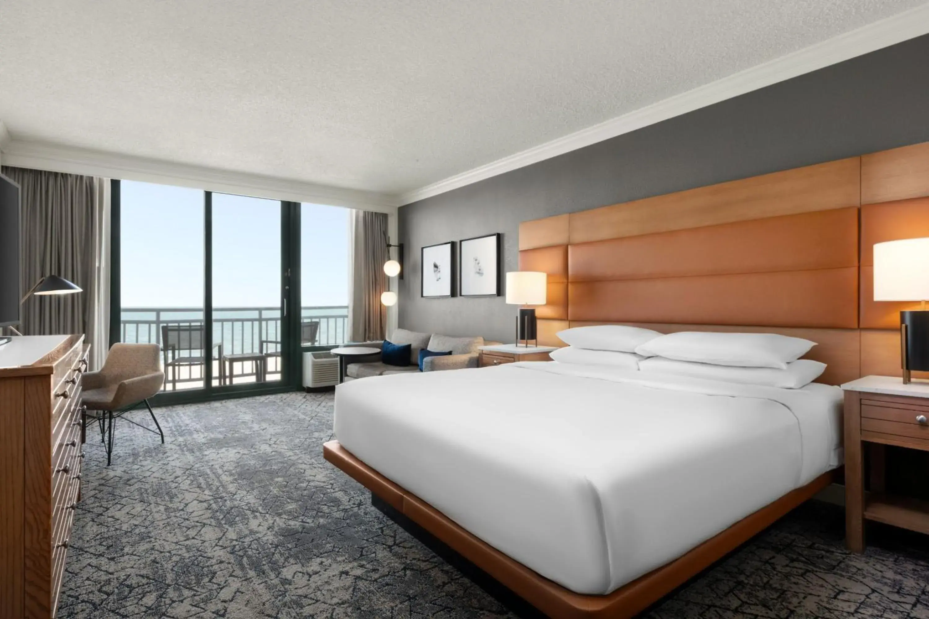 One-Bedroom Oceanfront King Suite with Sofa Bed in Sheraton Oceanfront Hotel One-Bedroom Oceanfront King Suite with Sofa Bed in Sheraton Oceanfront Hotel