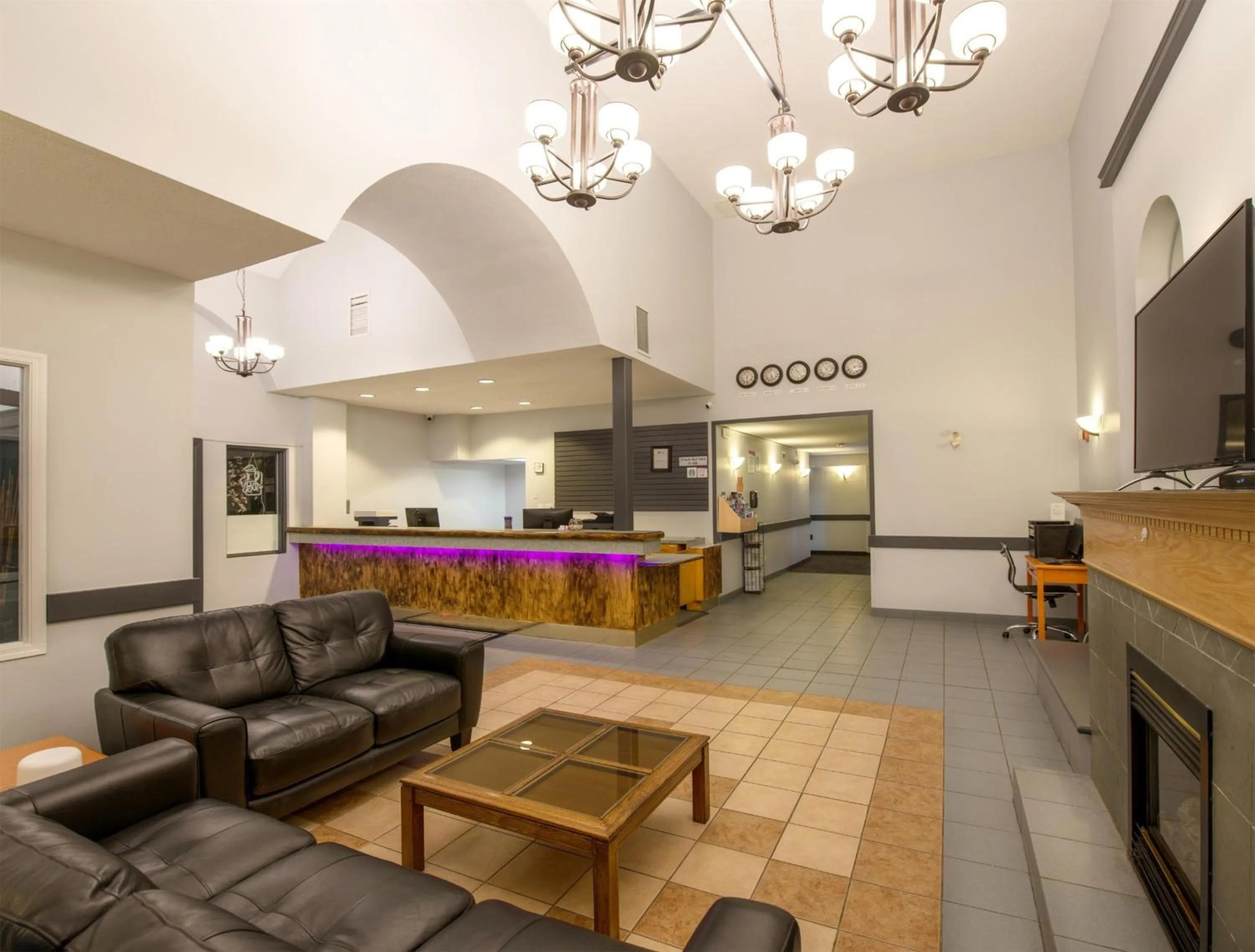 Lobby or reception in Coast Hinton Hotel