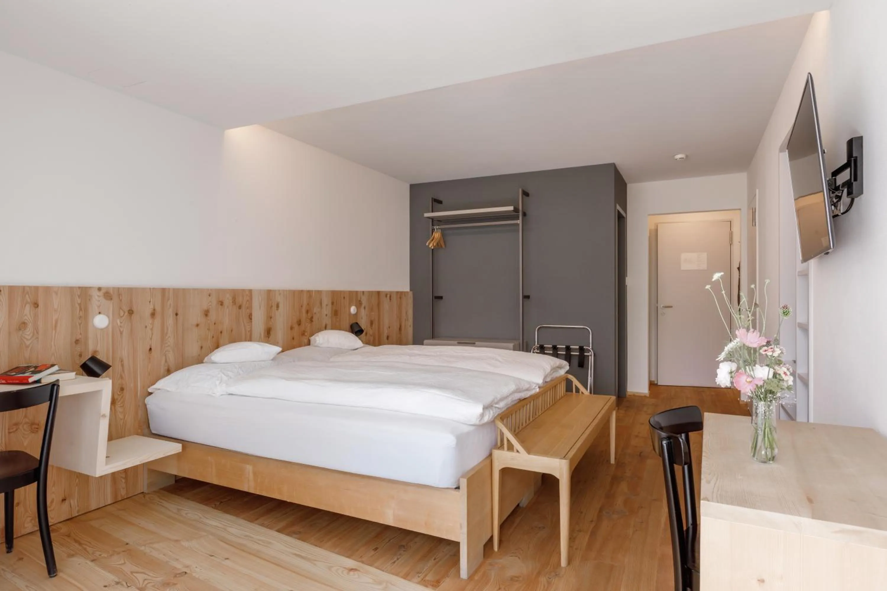 Bedroom, Bed in Hotel & SPA Croce Bianca