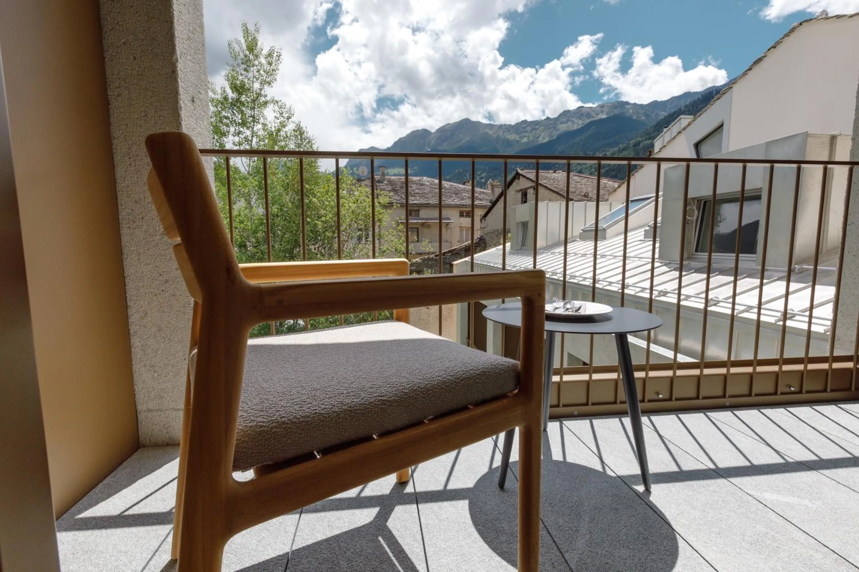 Balcony/Terrace in Hotel & SPA Croce Bianca