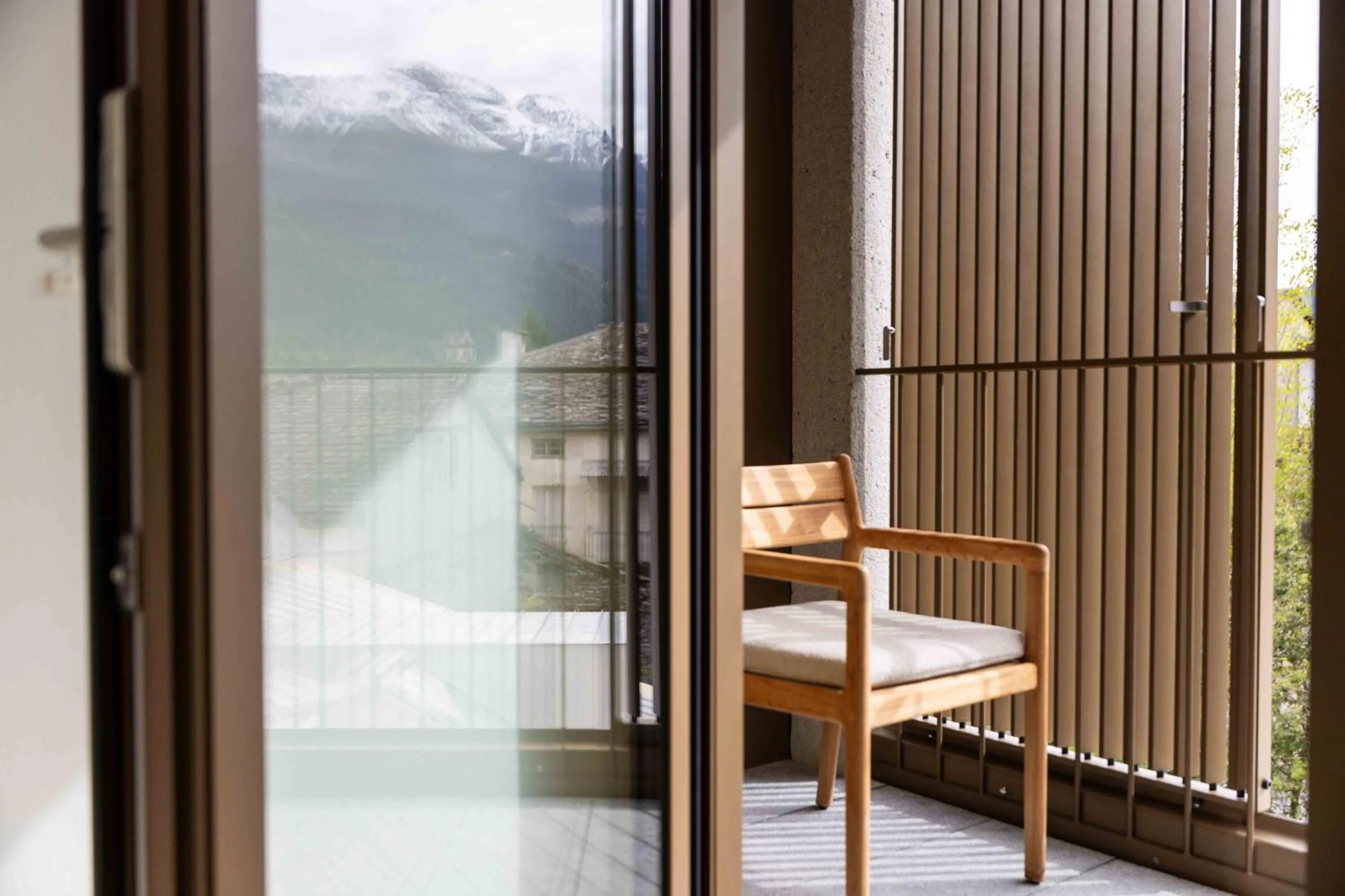 Balcony/Terrace in Hotel & SPA Croce Bianca