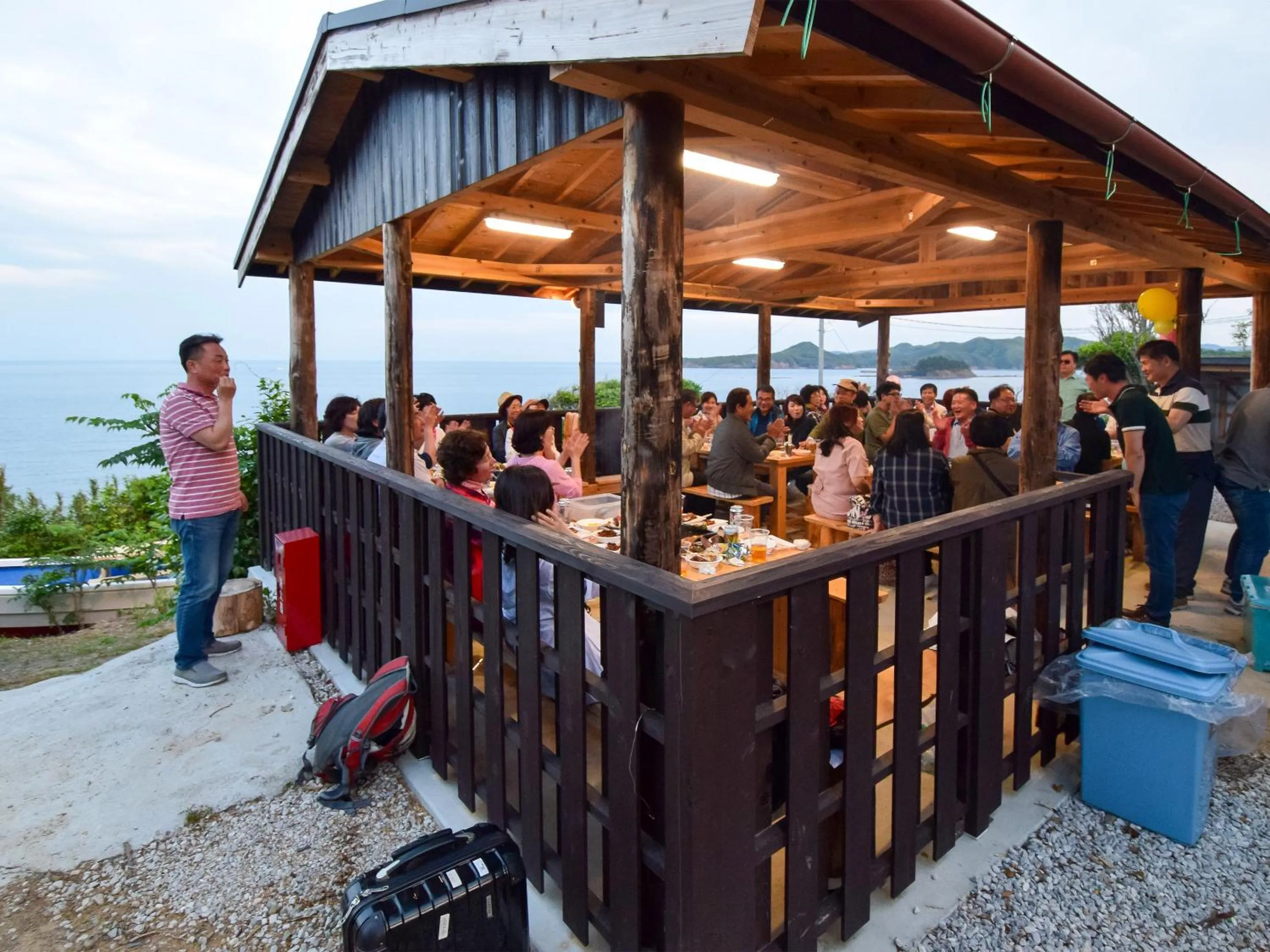 Patio in Tonosaki Bungalow & BBQ