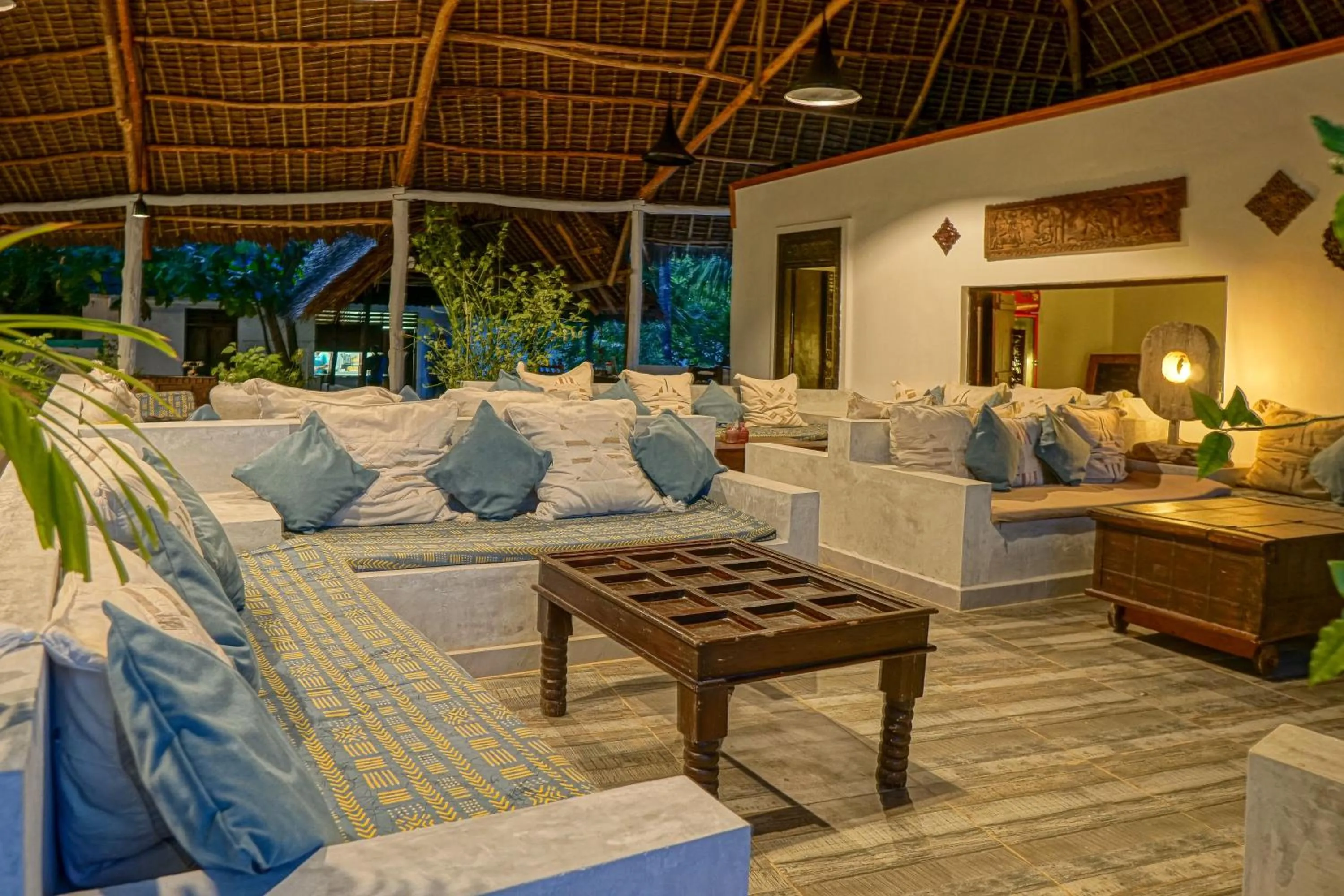 Seating area in Jafferji Beach Retreat