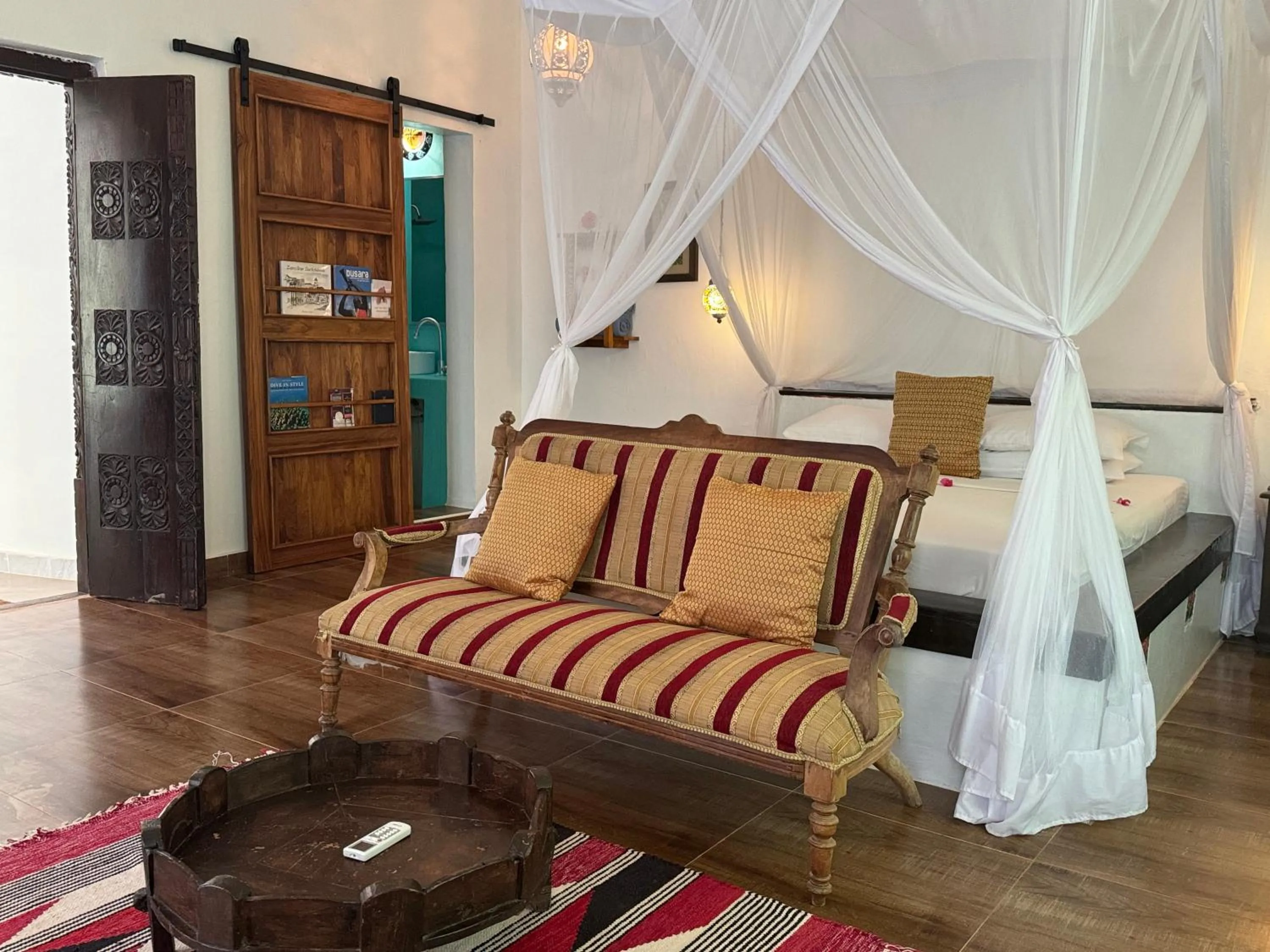 Bed in Jafferji Beach Retreat