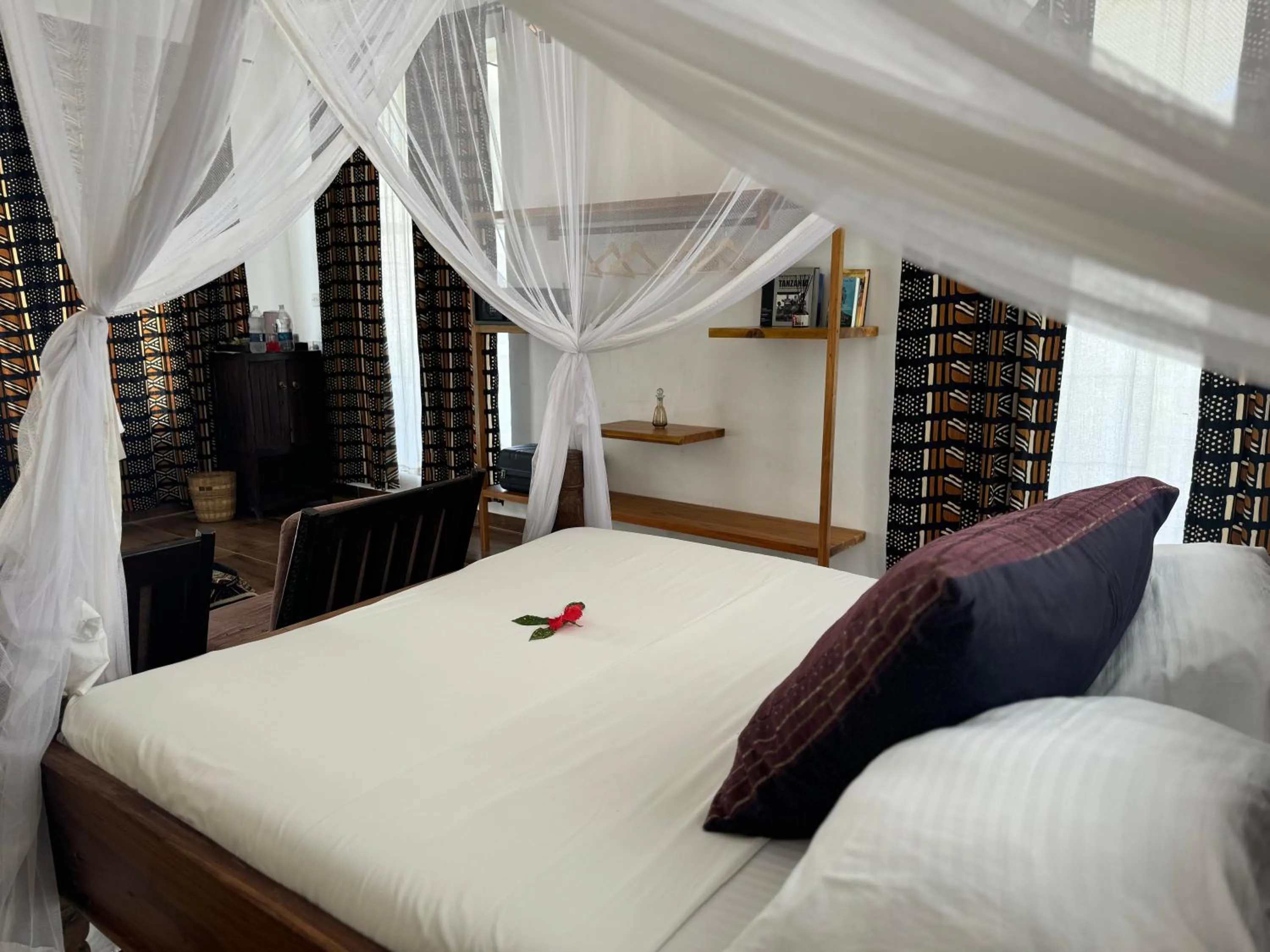 Bed in Jafferji Beach Retreat