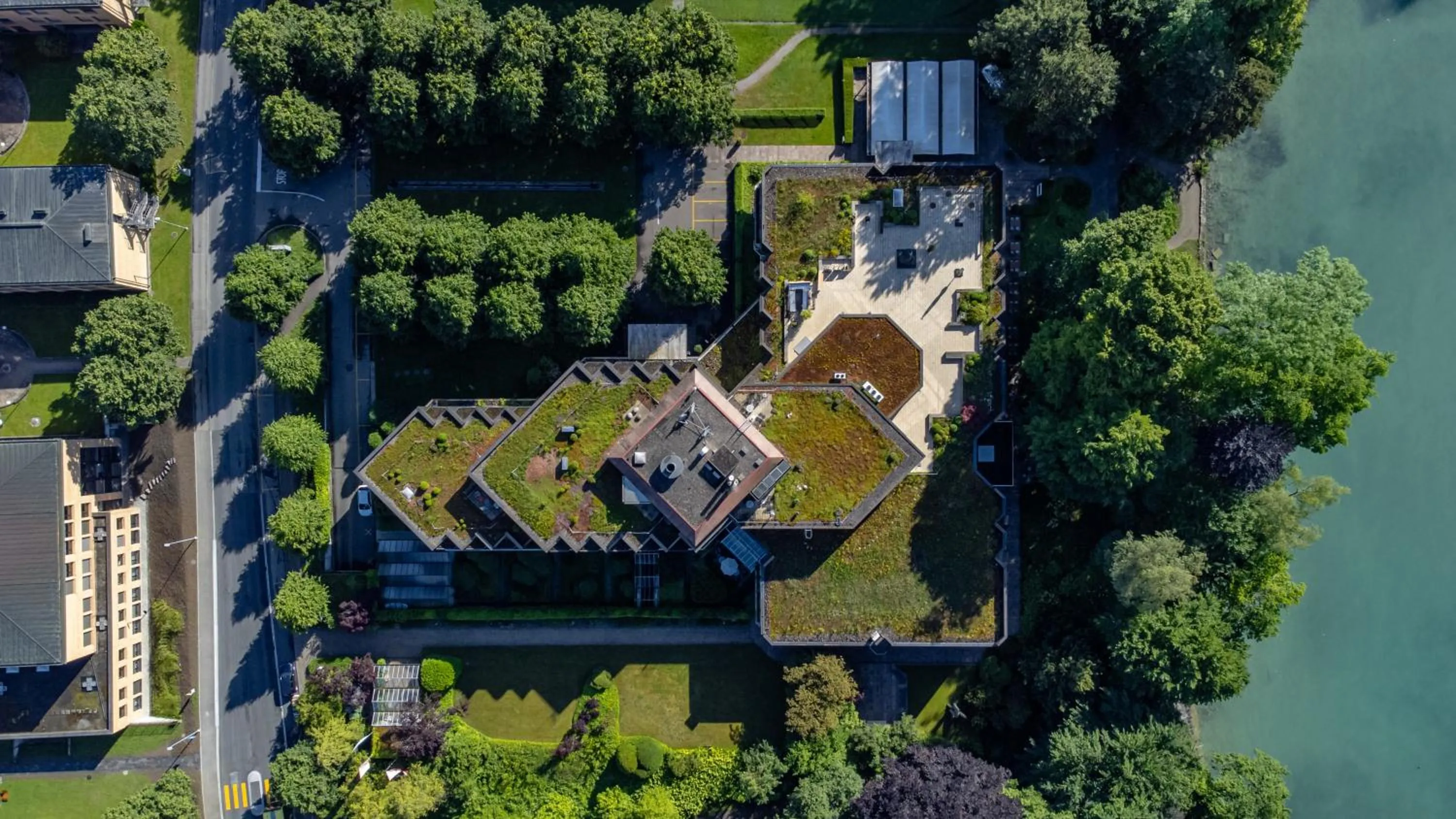 Property building in Hotel Seepark Thun