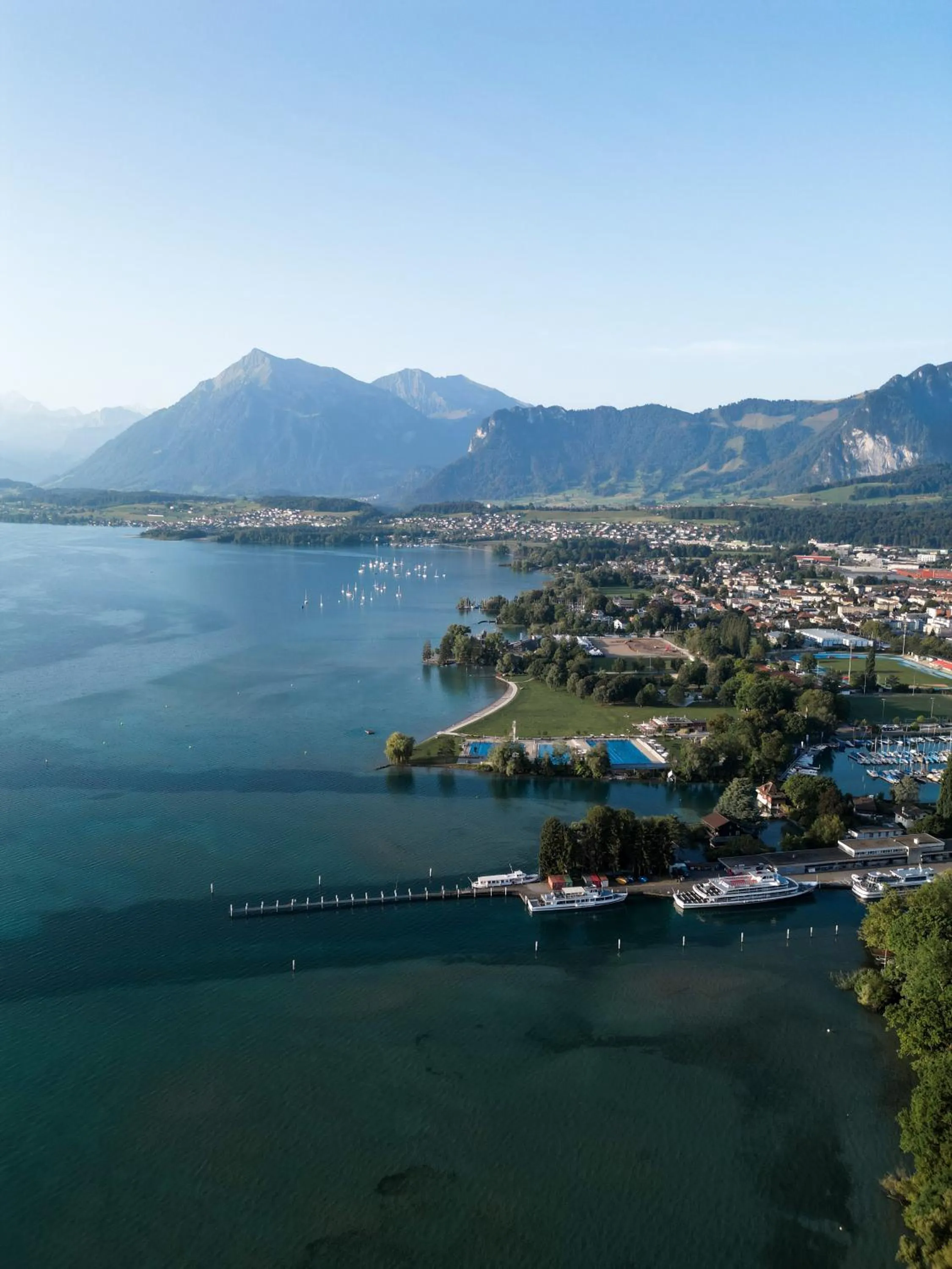 Property building in Hotel Seepark Thun