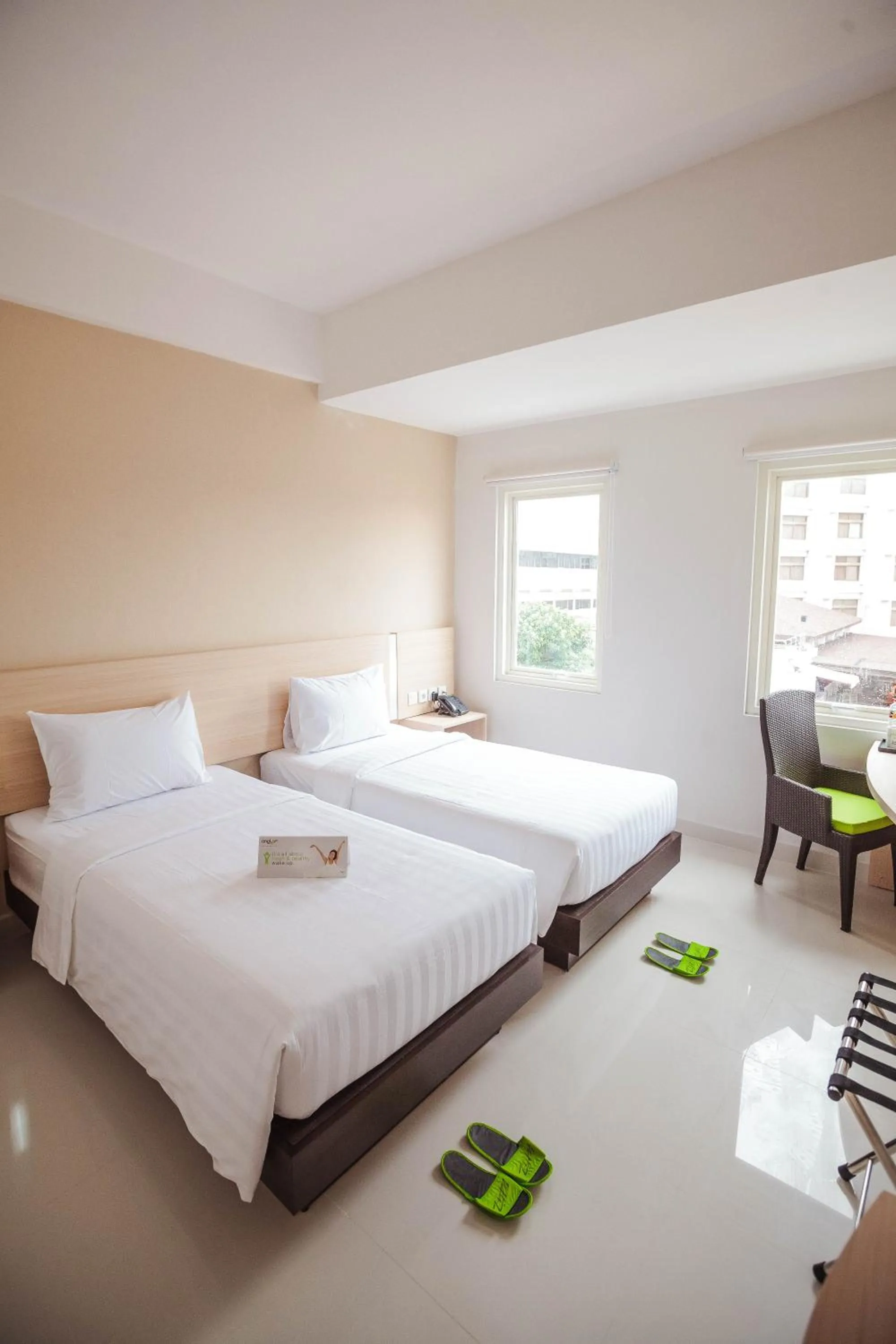 Bed in Whiz Prime Hotel Sudirman Makassar