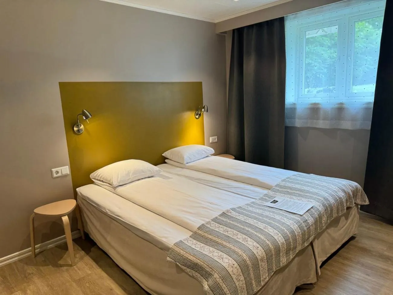 Bed in Hotel Tanum Gestgifveri