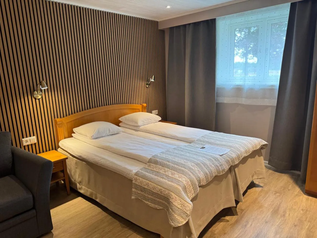 Bed in Hotel Tanum Gestgifveri