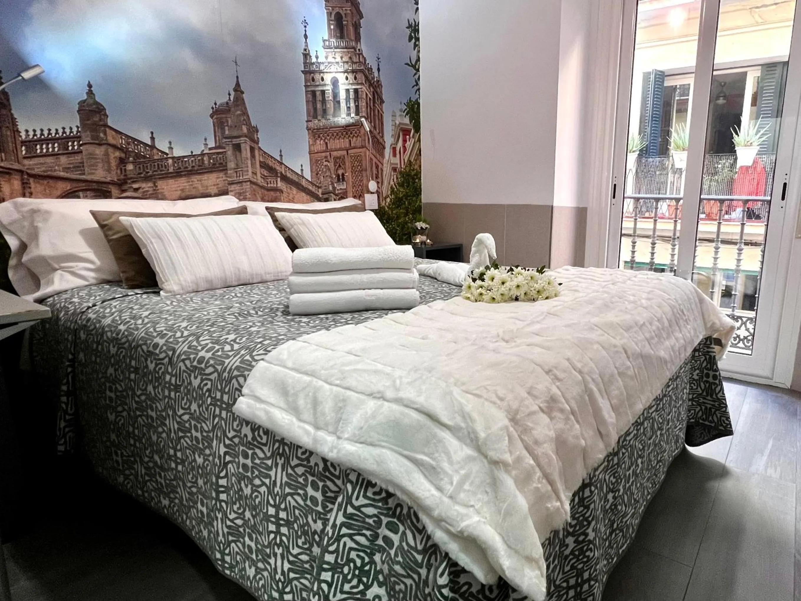 Bedroom, Bed in Hostal Paco´s