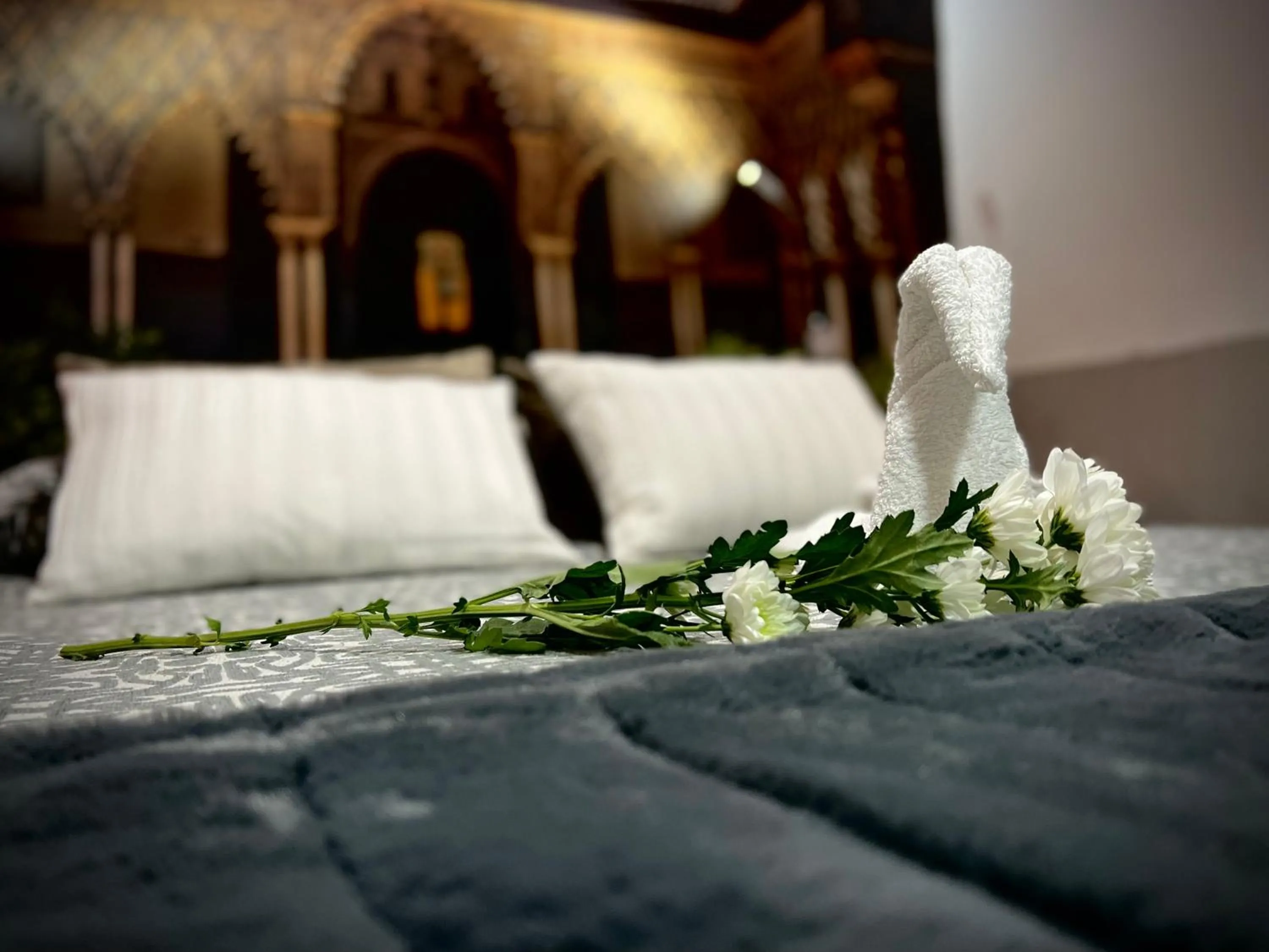 Bed in Hostal Paco´s