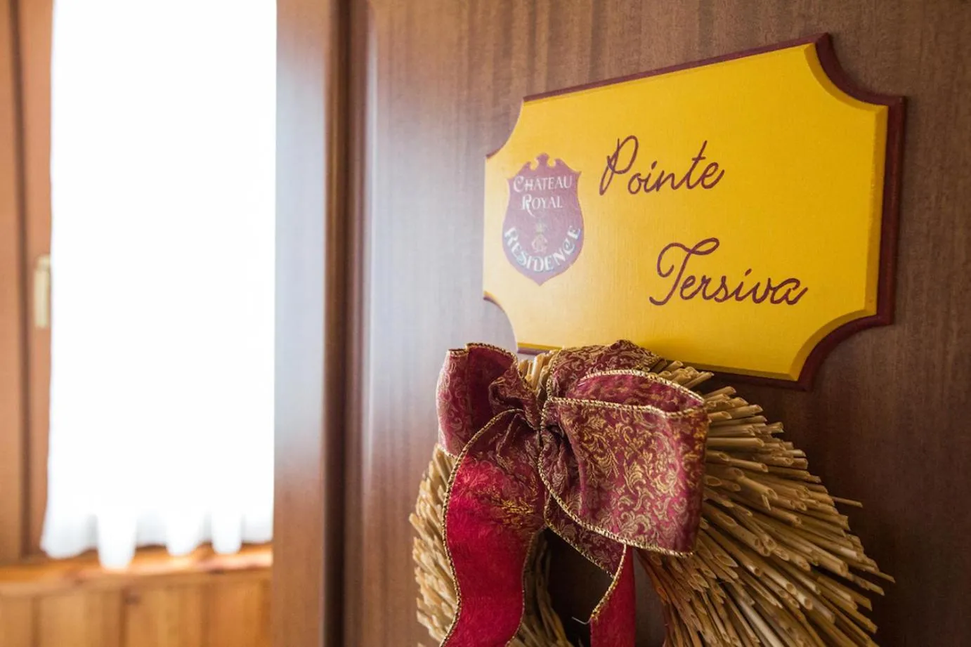 Decorative detail in Résidence Château Royal