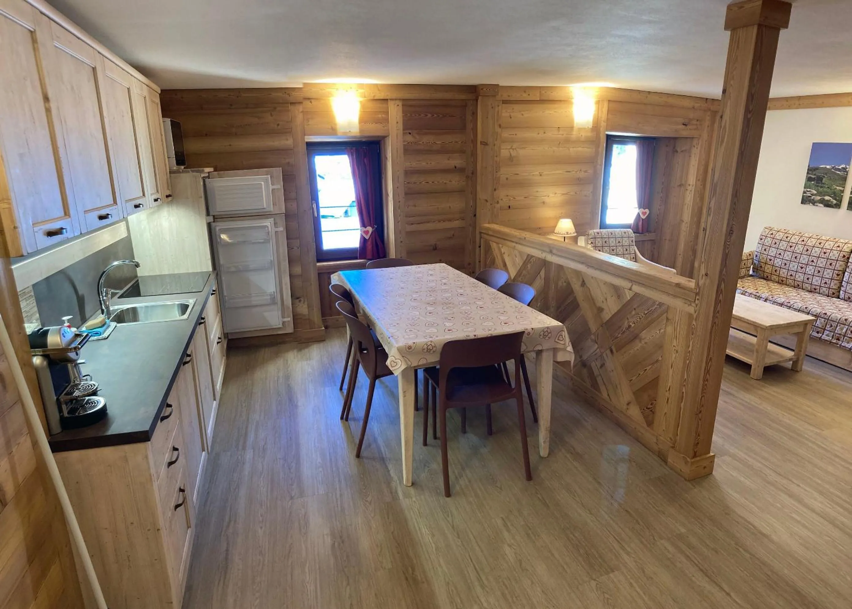 Kitchen or kitchenette in Résidence Château Royal