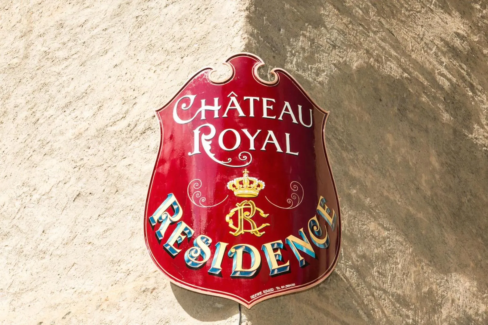Decorative detail in Résidence Château Royal
