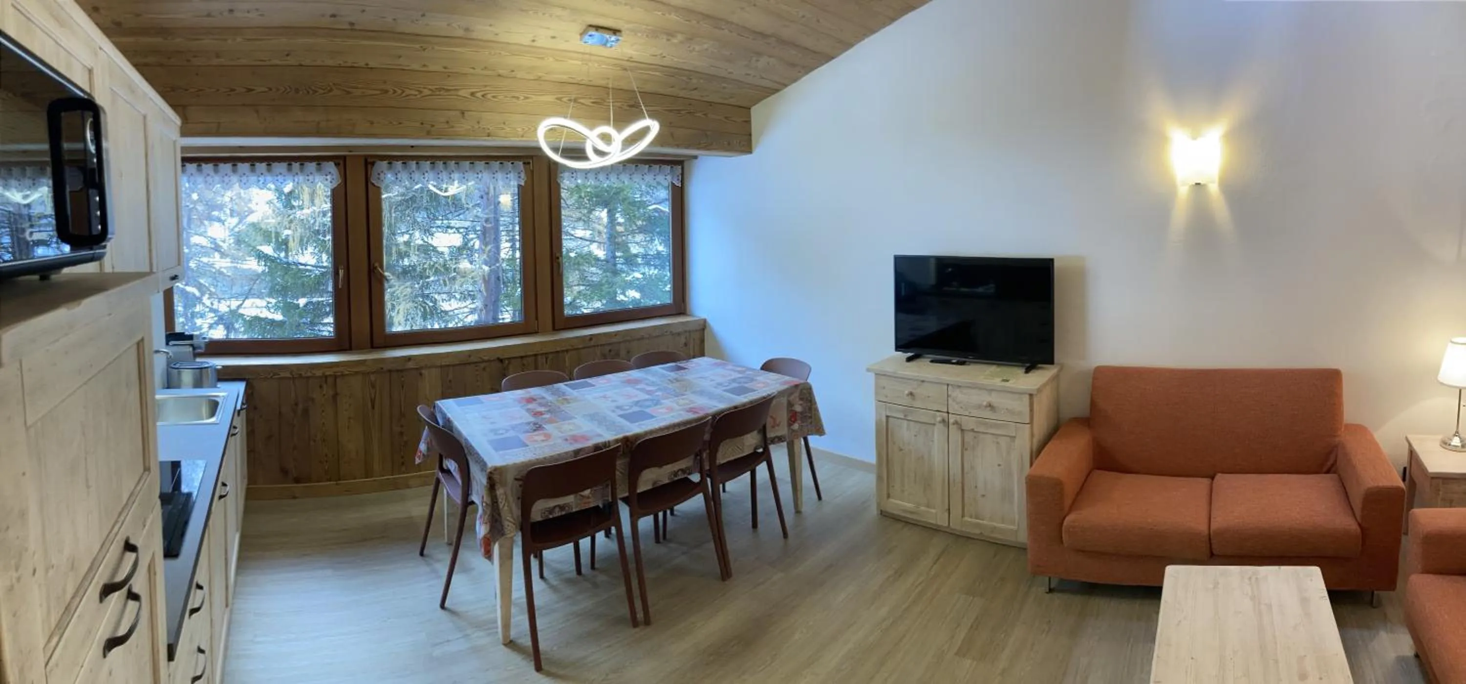 Living room in Résidence Château Royal