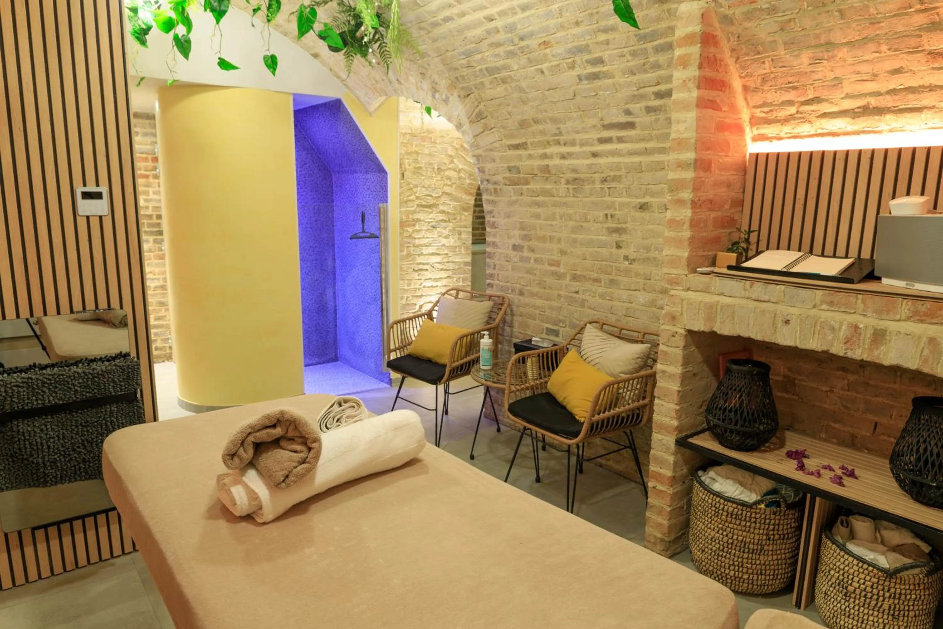 Spa and wellness centre/facilities in Une maison en ville Hypercentre - Spa