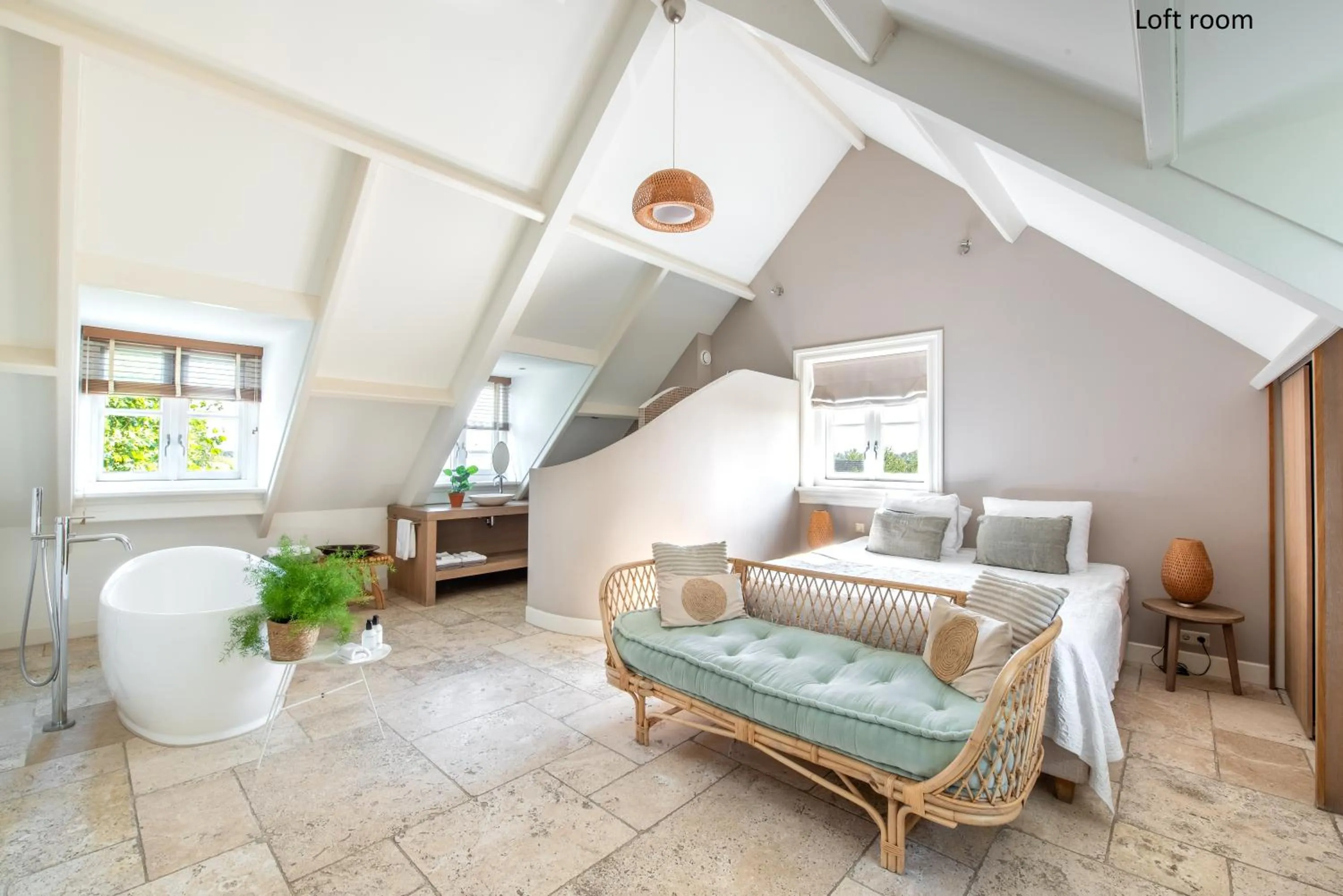 Bed in Boutique hotel Villa Oldenhoff