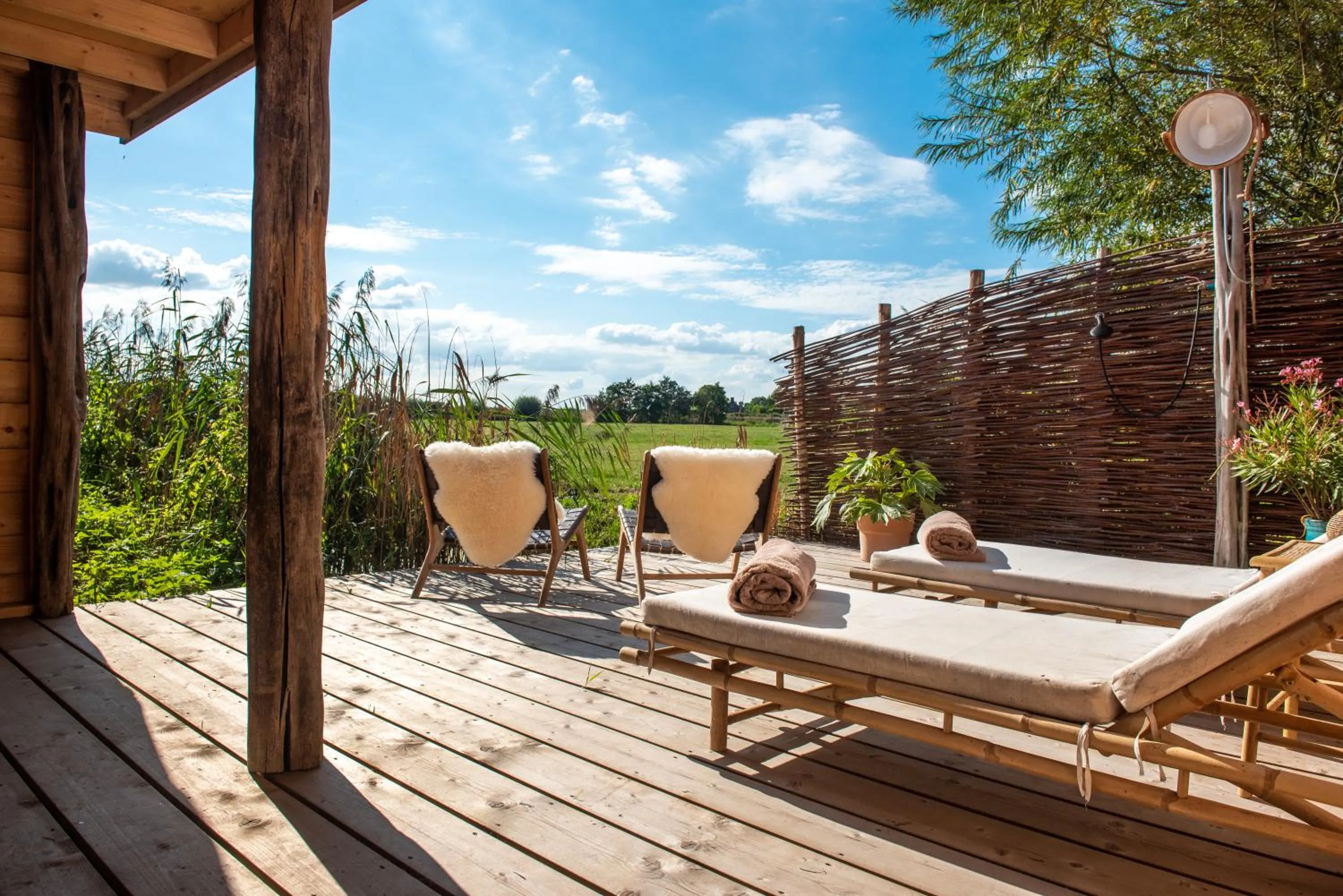 Patio in Boutique hotel Villa Oldenhoff