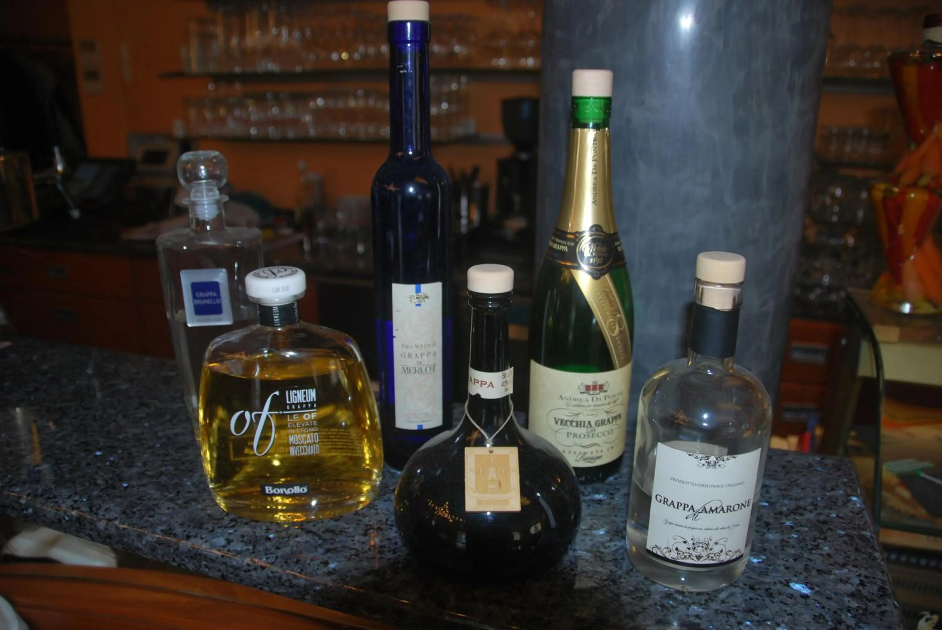 Alcoholic drinks in Hotel & Restaurant Garda
