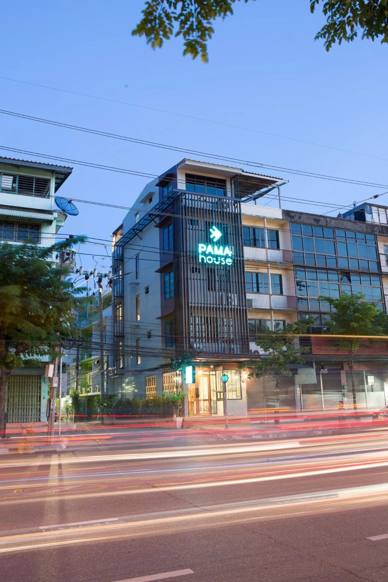 Facade/entrance in PAMAhouse Boutique Hostel