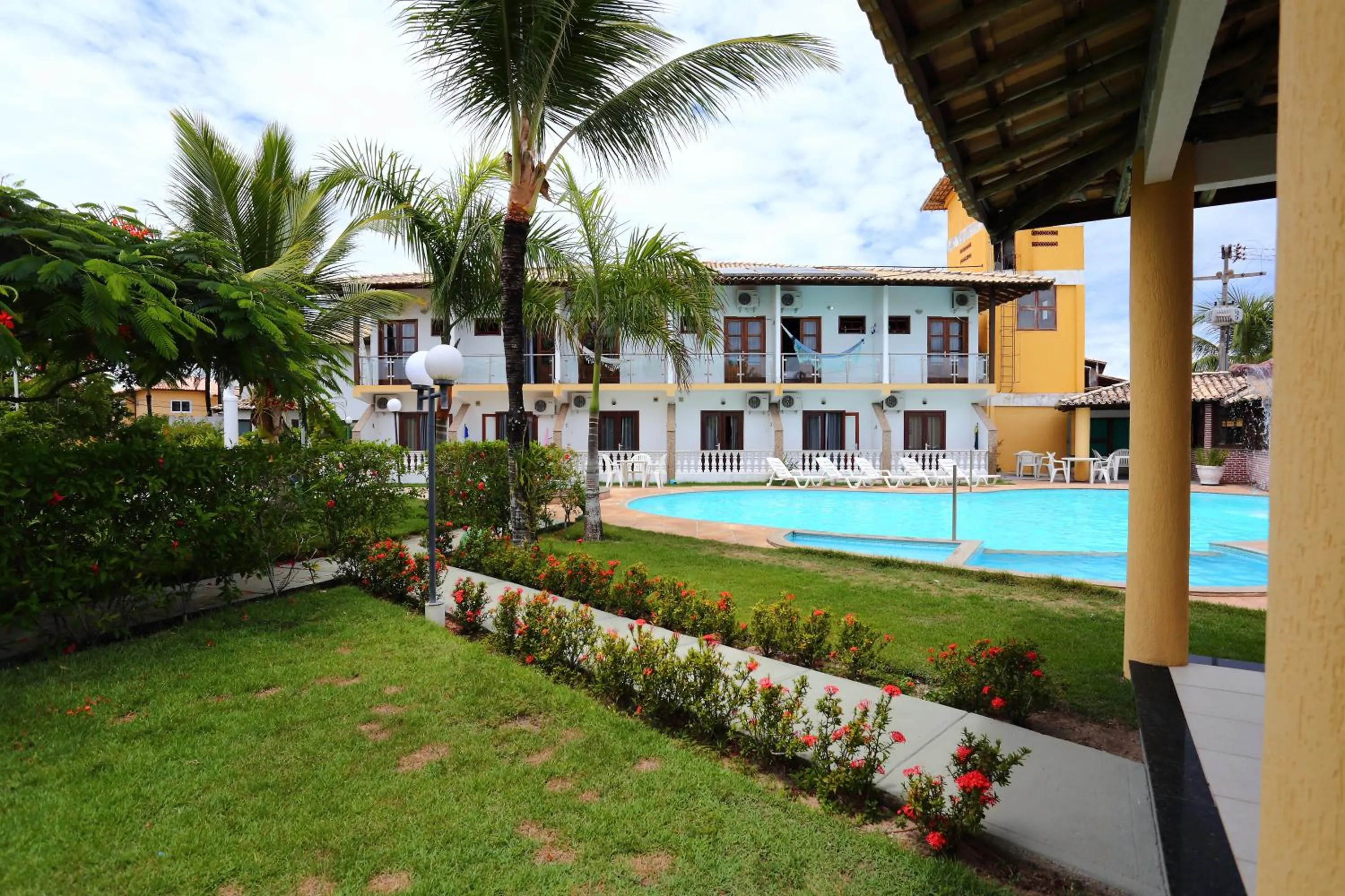 Garden in Benko´s Praia Hotel