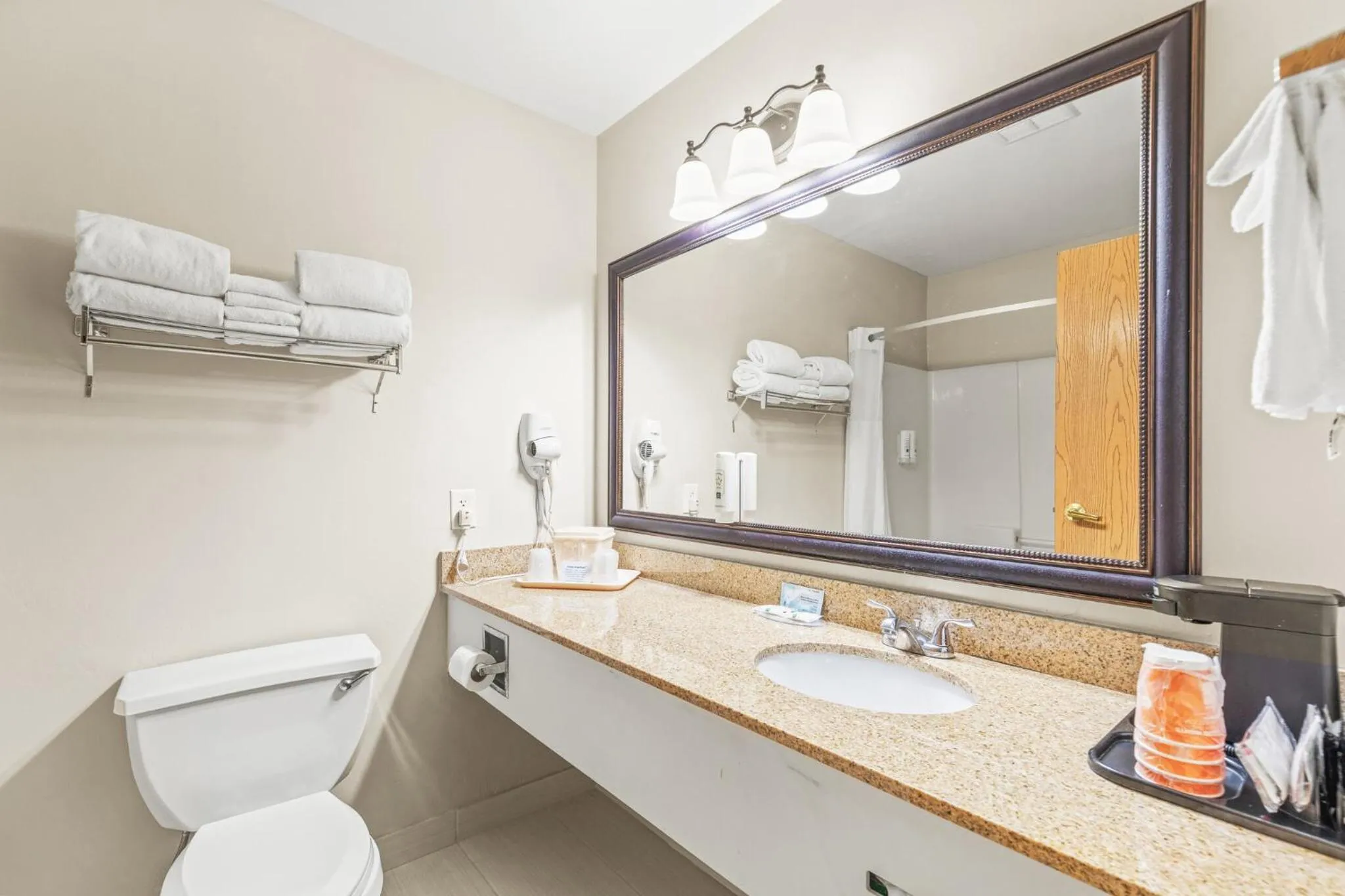 Bathroom in Quality Inn & Suites On The River