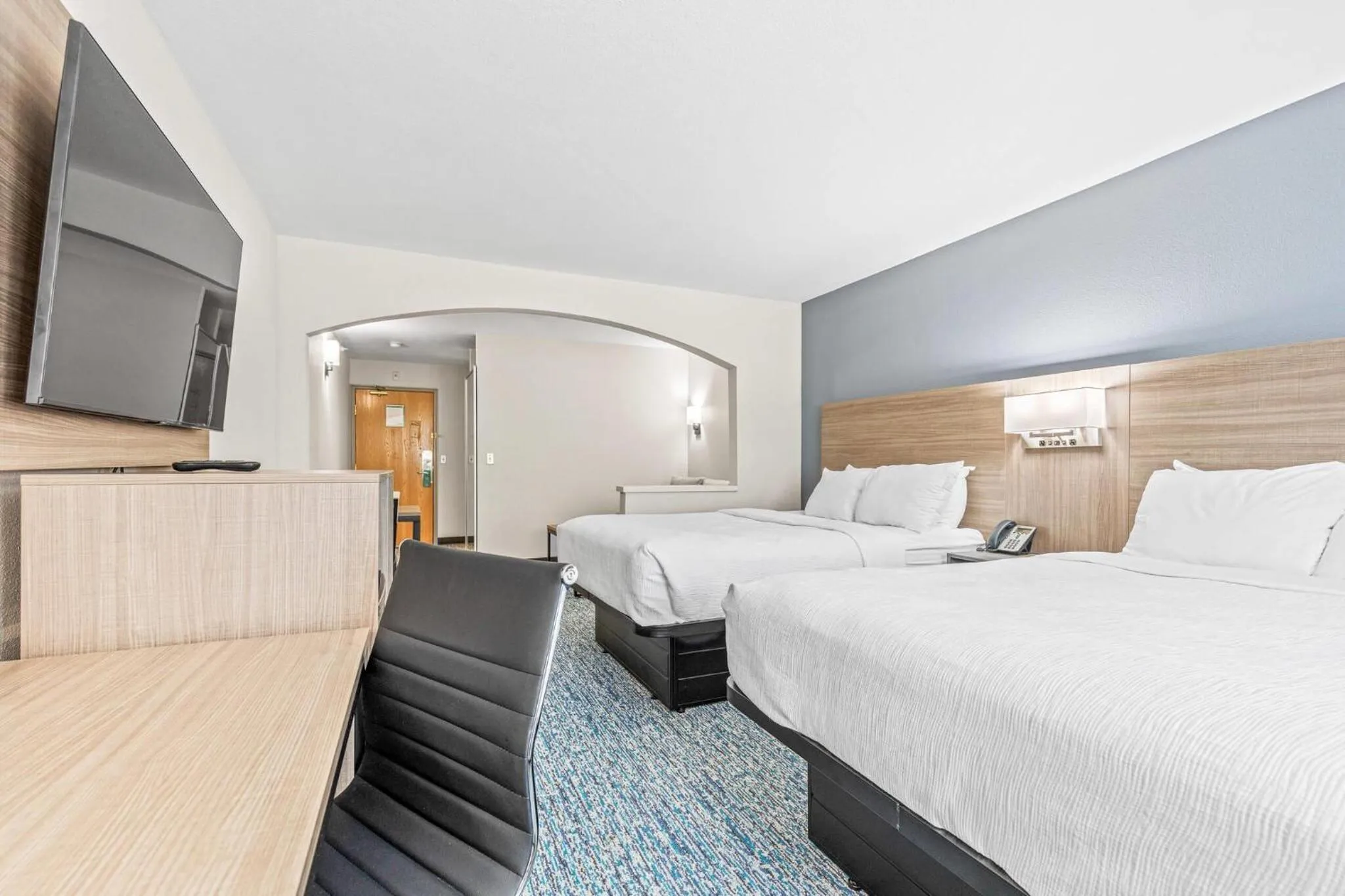 Bedroom, Bed in Quality Inn & Suites On The River