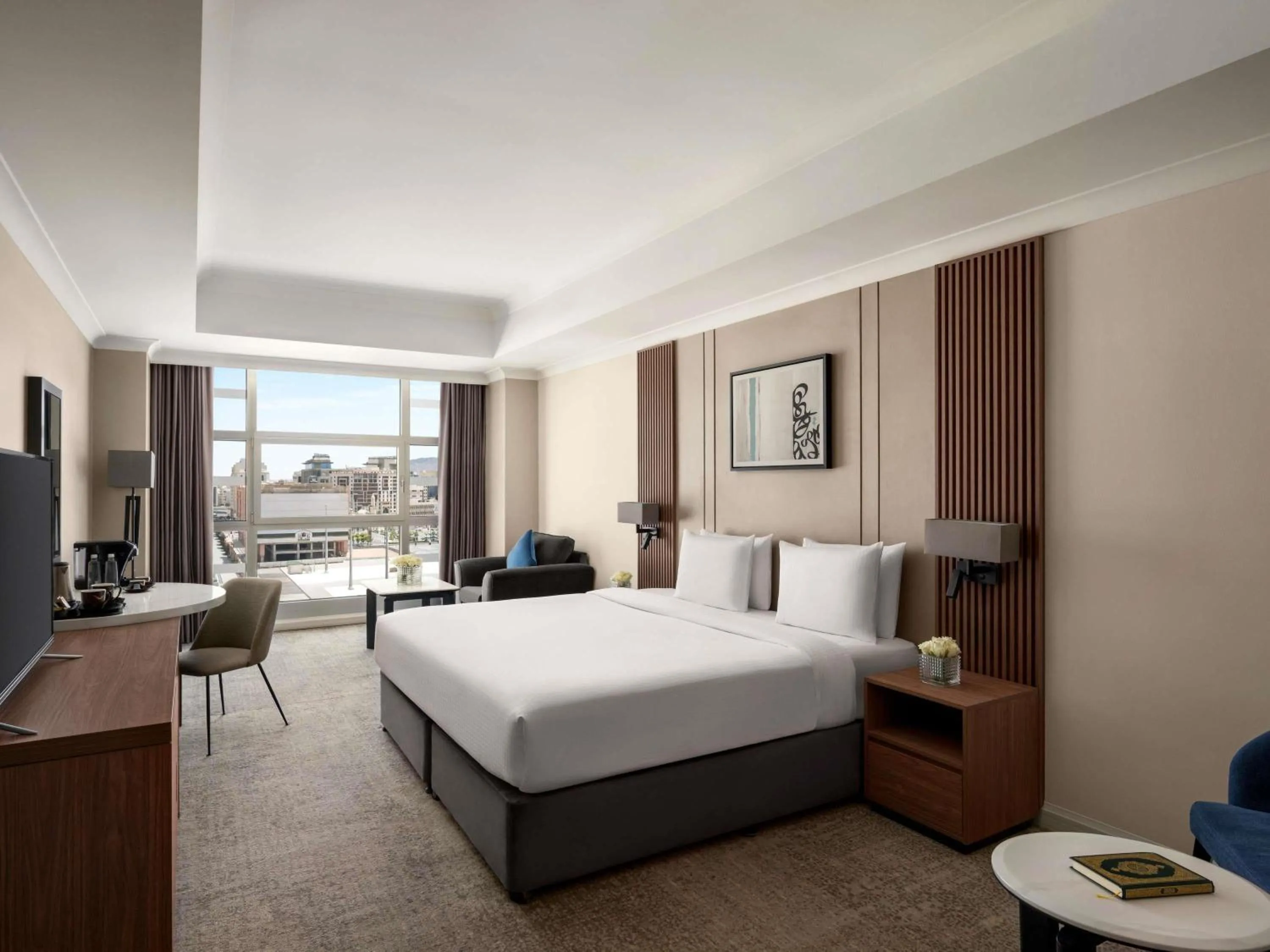 Deluxe Double Room with Haram View in Anwar Al Madinah Mövenpick