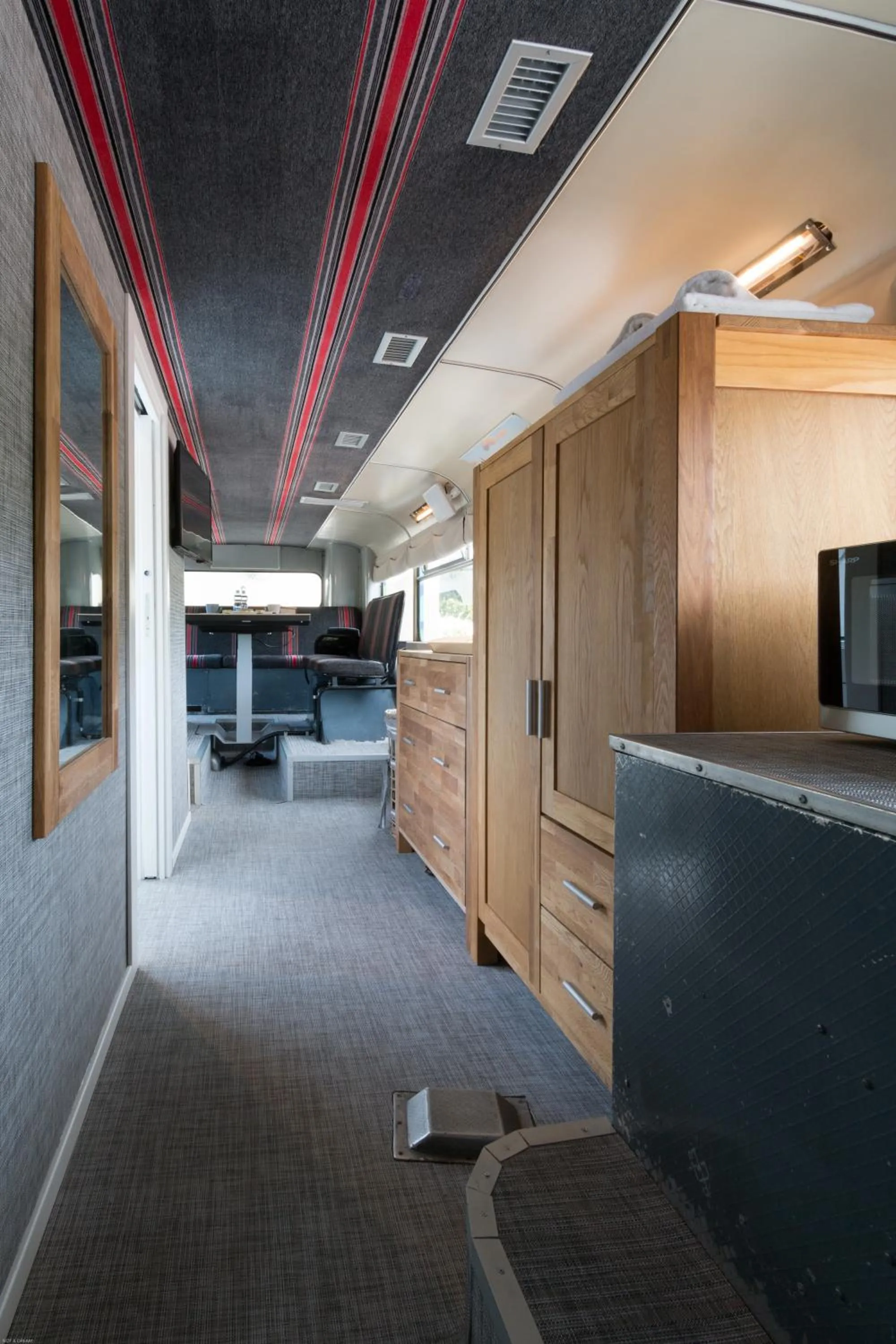 Living room in Bed In Bus