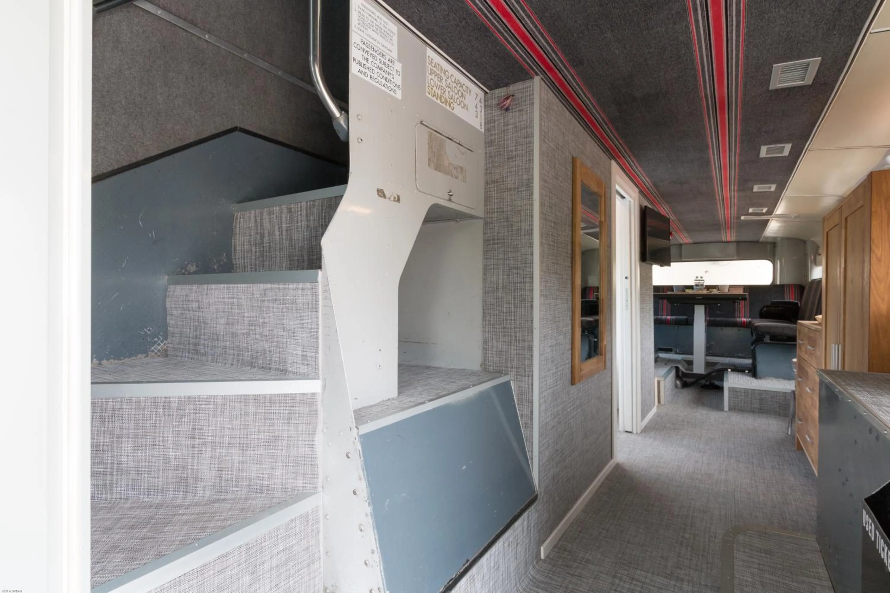 Living room in Bed In Bus