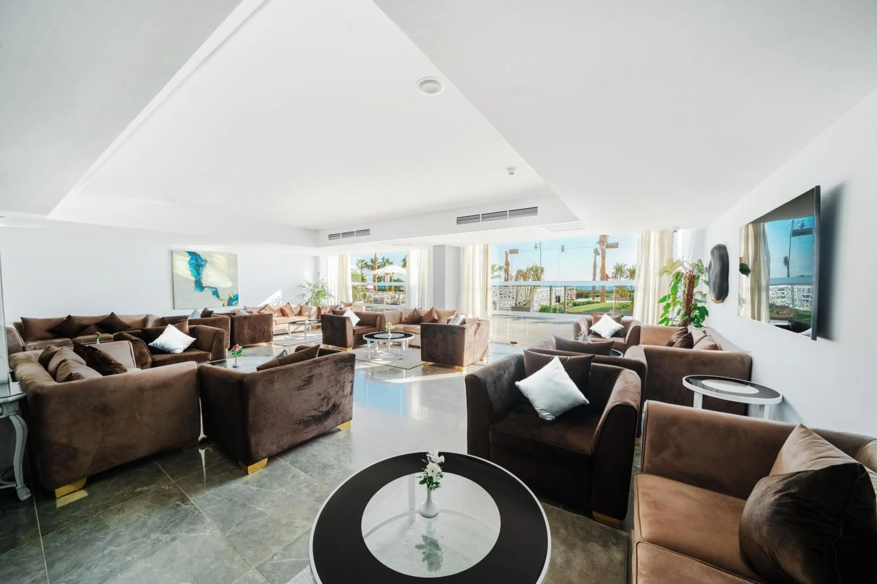 Seating area in Porto Sokhna Hotel & Spa