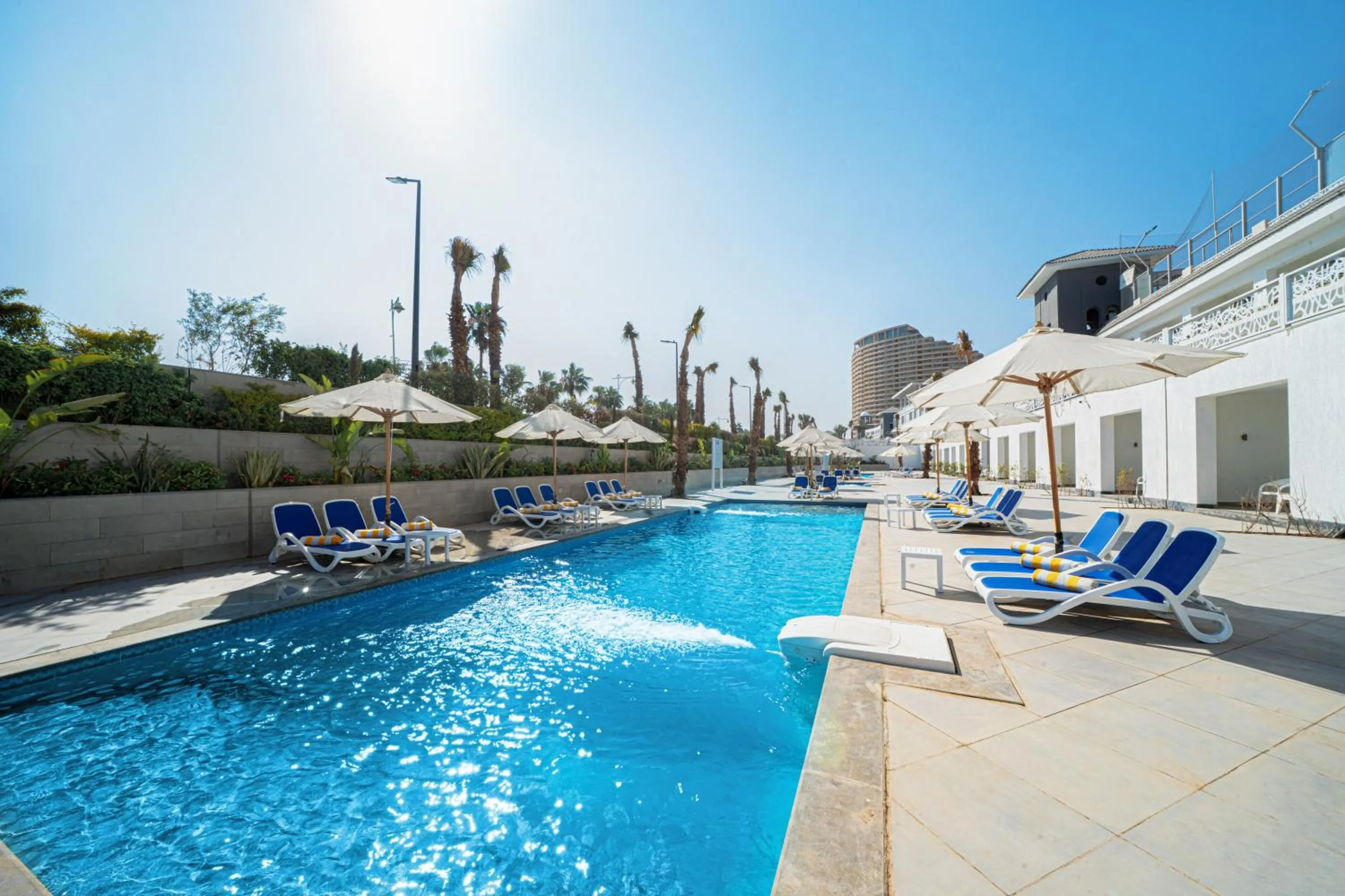 Swimming pool in Porto Sokhna Hotel & Spa