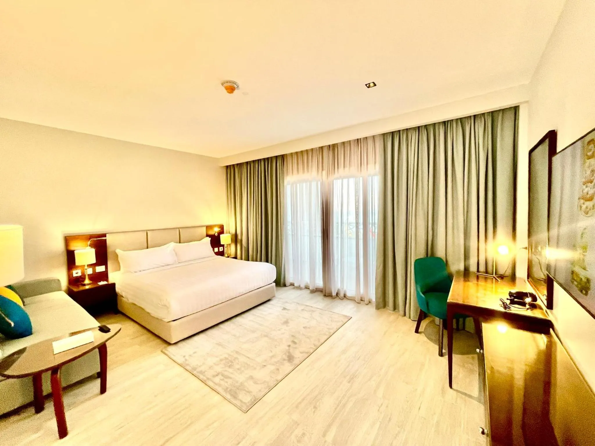 Bedroom, Bed in Porto Sokhna Hotel & Spa