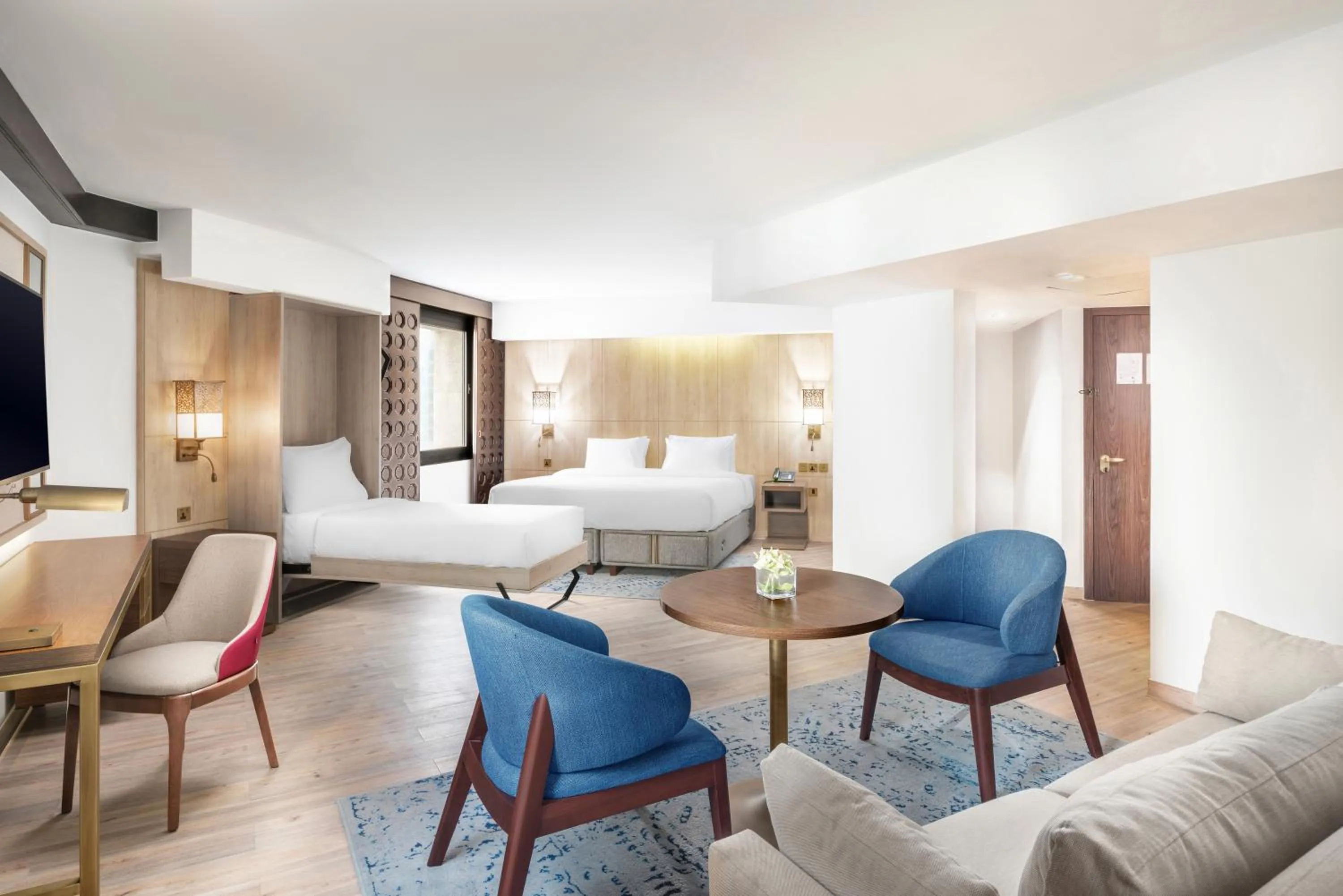 Bed in Makarem Ajyad Makkah Hotel