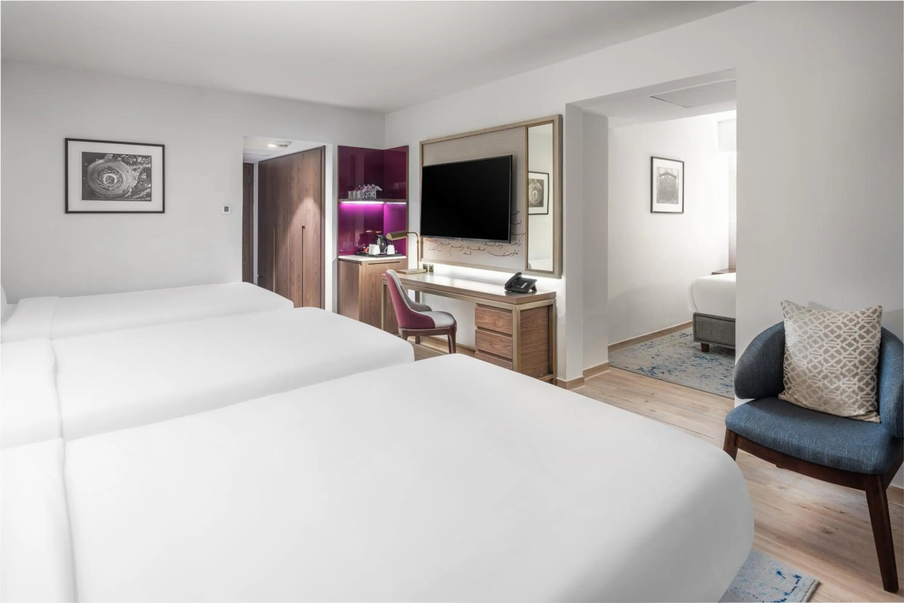 Bed in Makarem Ajyad Makkah Hotel