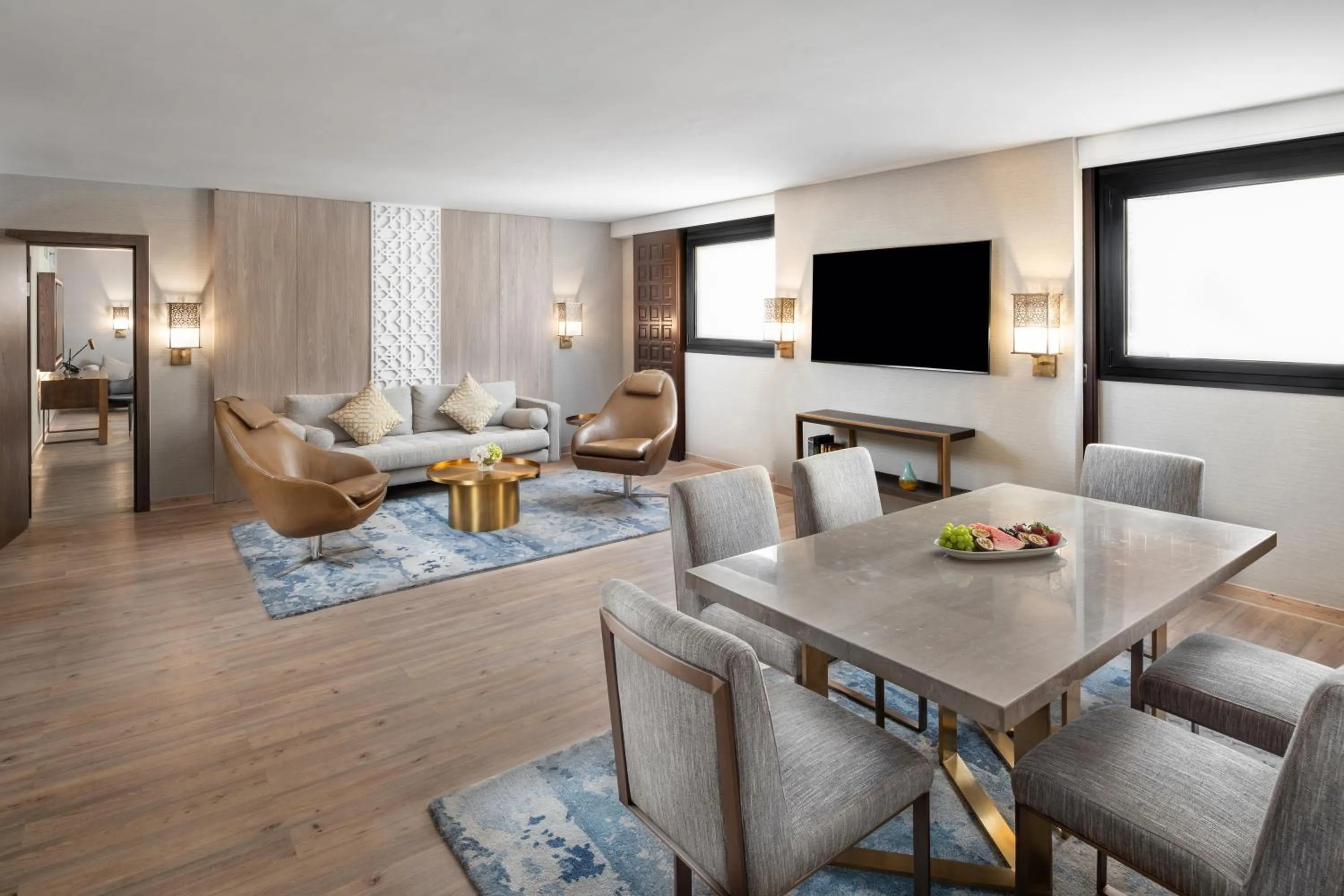 Living room in Makarem Ajyad Makkah Hotel