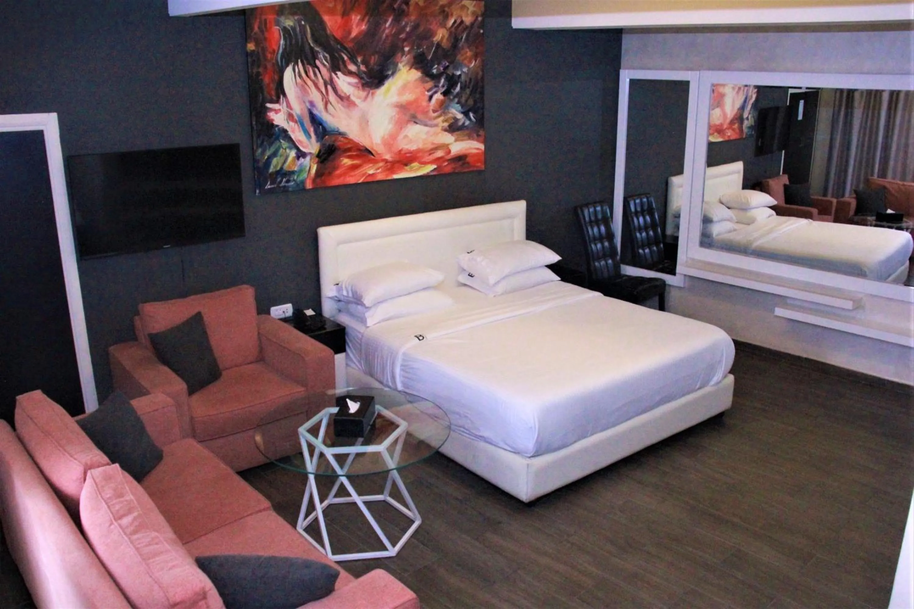 Photo of the whole room, Bed in Beverly Hotel Beirut