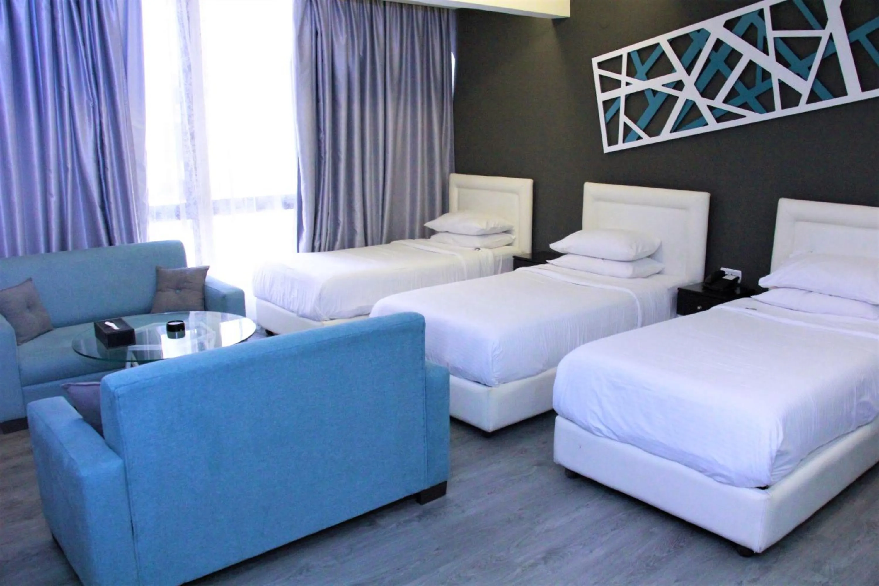 Photo of the whole room, Bed in Beverly Hotel Beirut