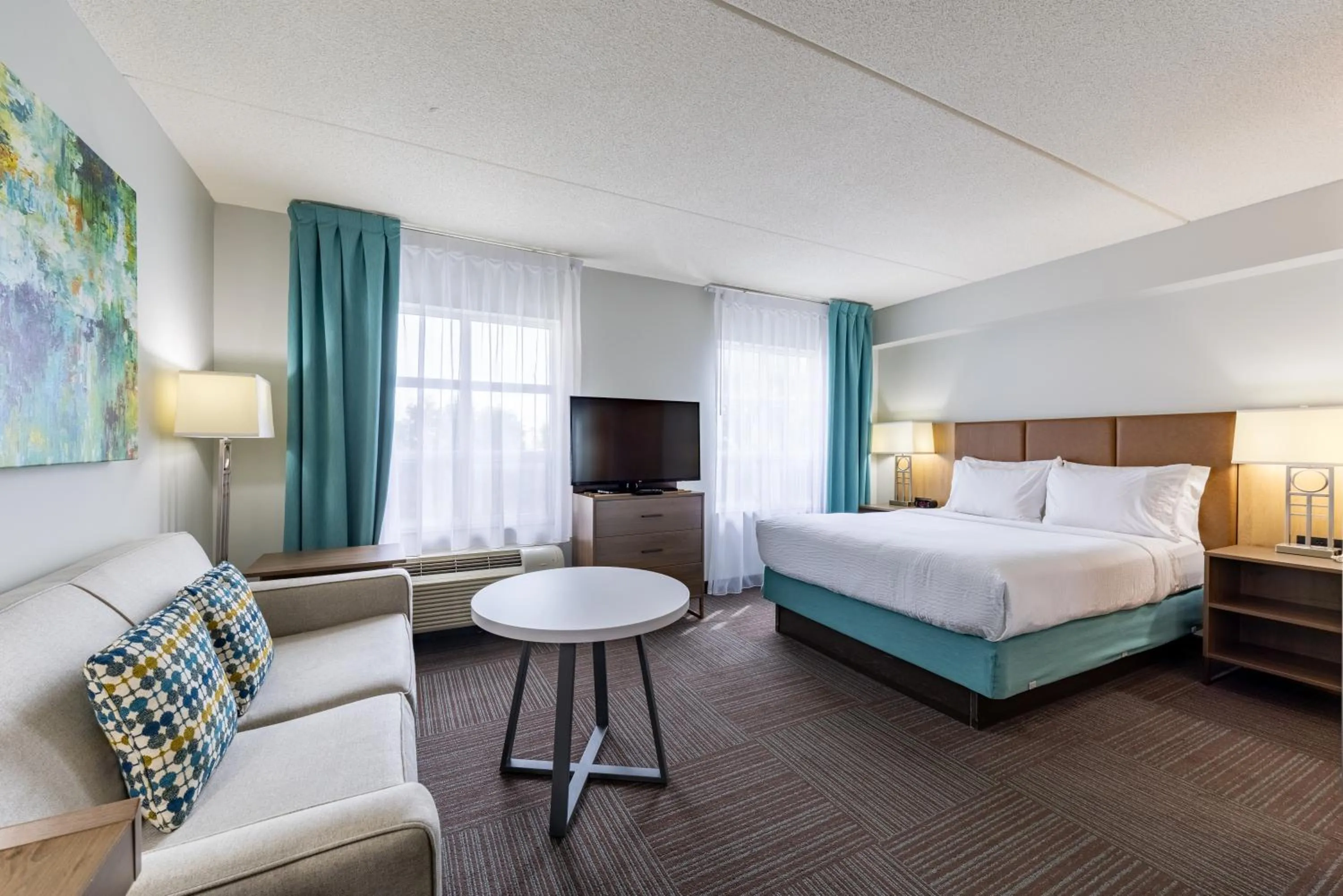Photo of the whole room, Bed in Staybridge Suites Guelph by IHG