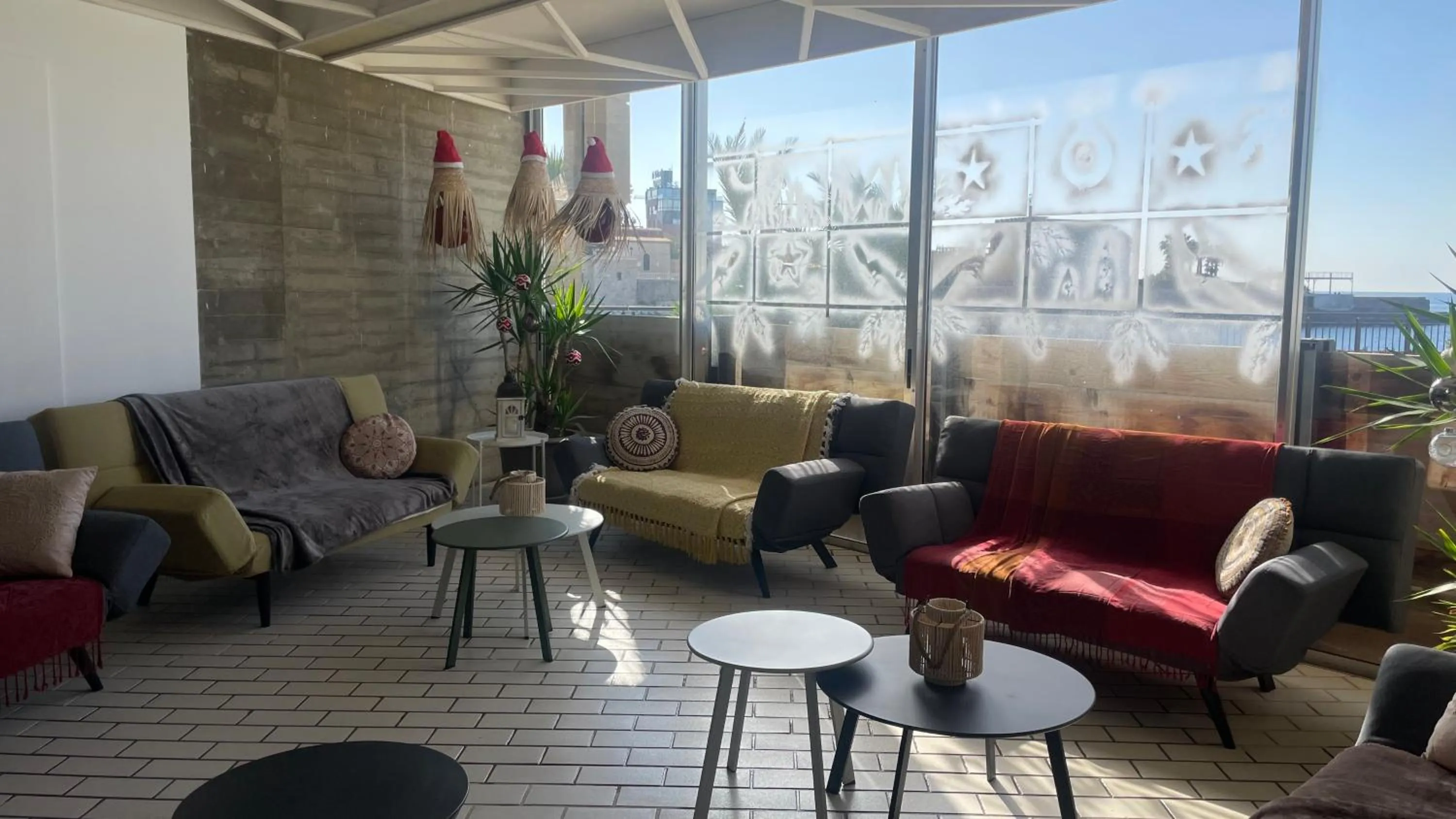 Seating area in St Paul Resort