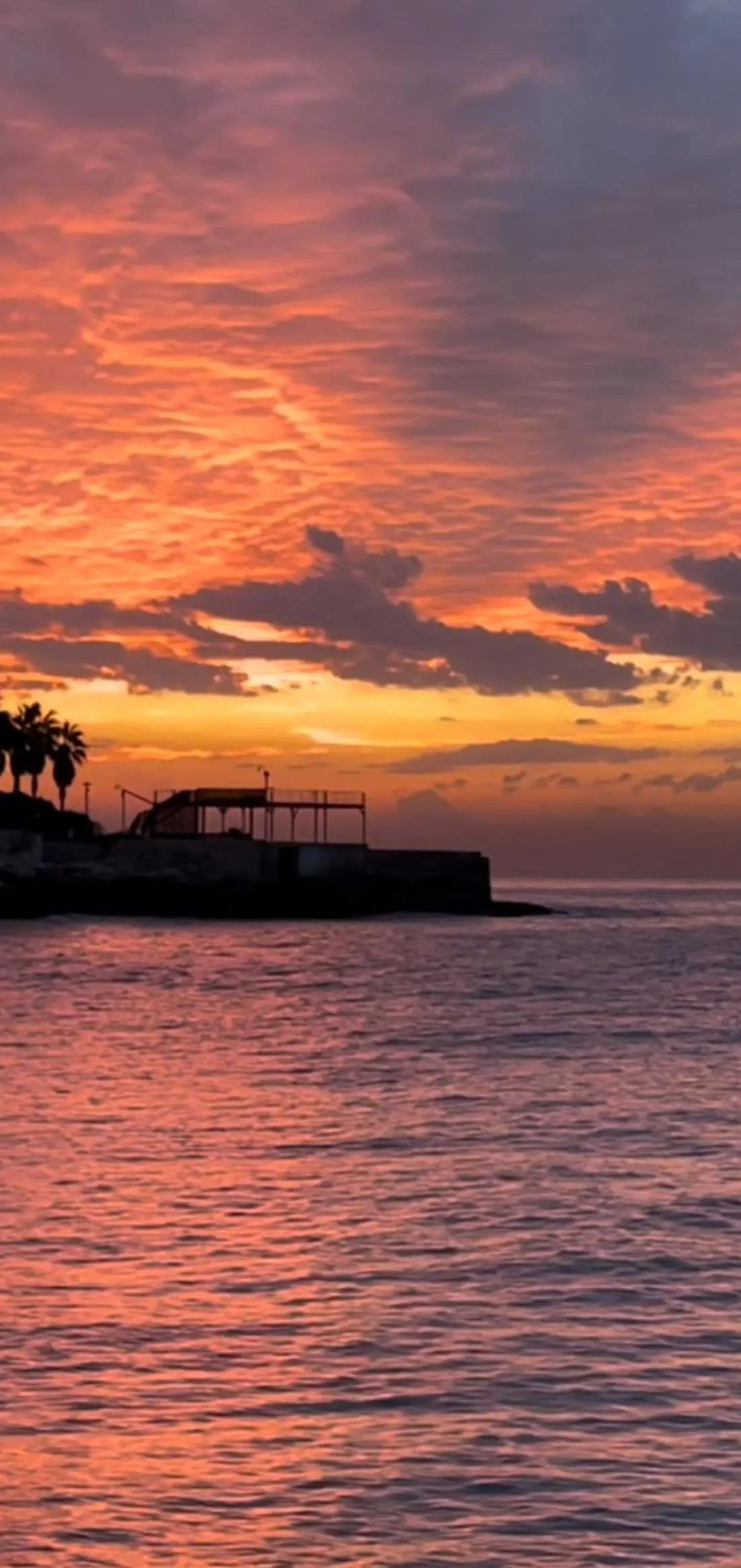 Sunset in St Paul Resort