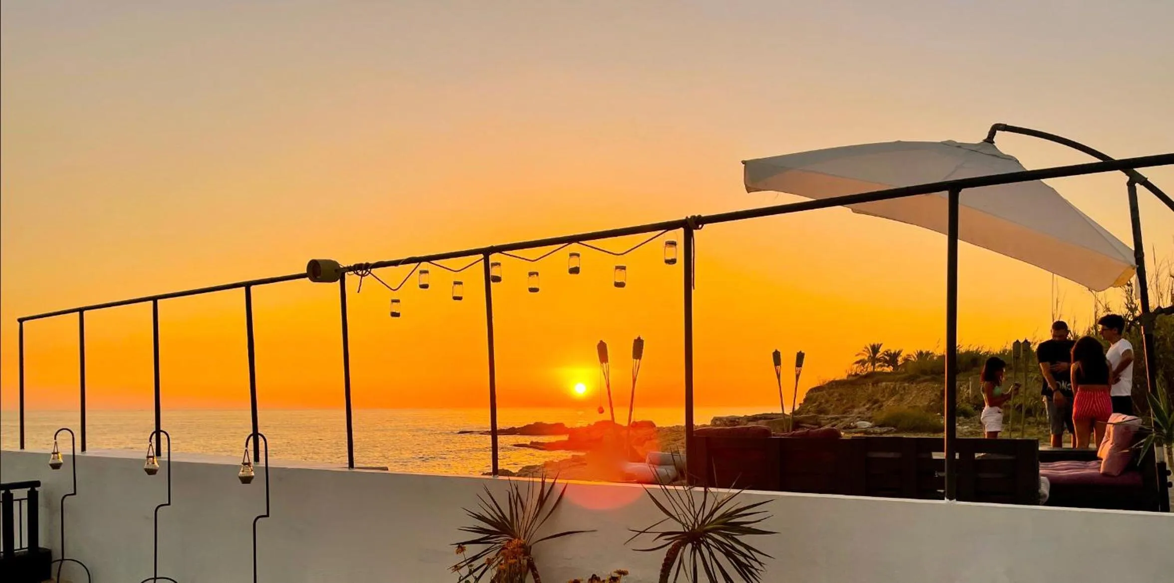 Sunset in St Paul Resort